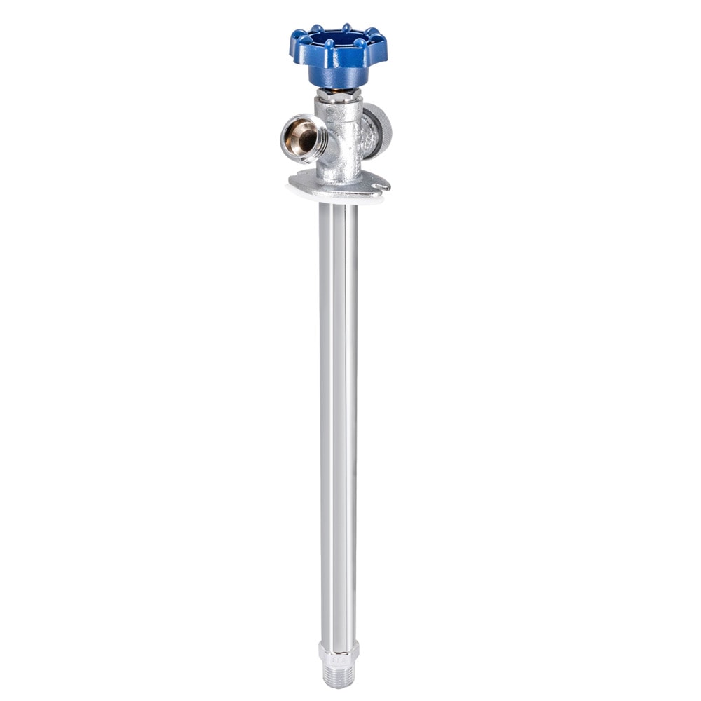 EASTMAN 80228 12-in L x 1/2-in MIP Brass Anti-Siphon Frost Resistant Multi turn Sillcock