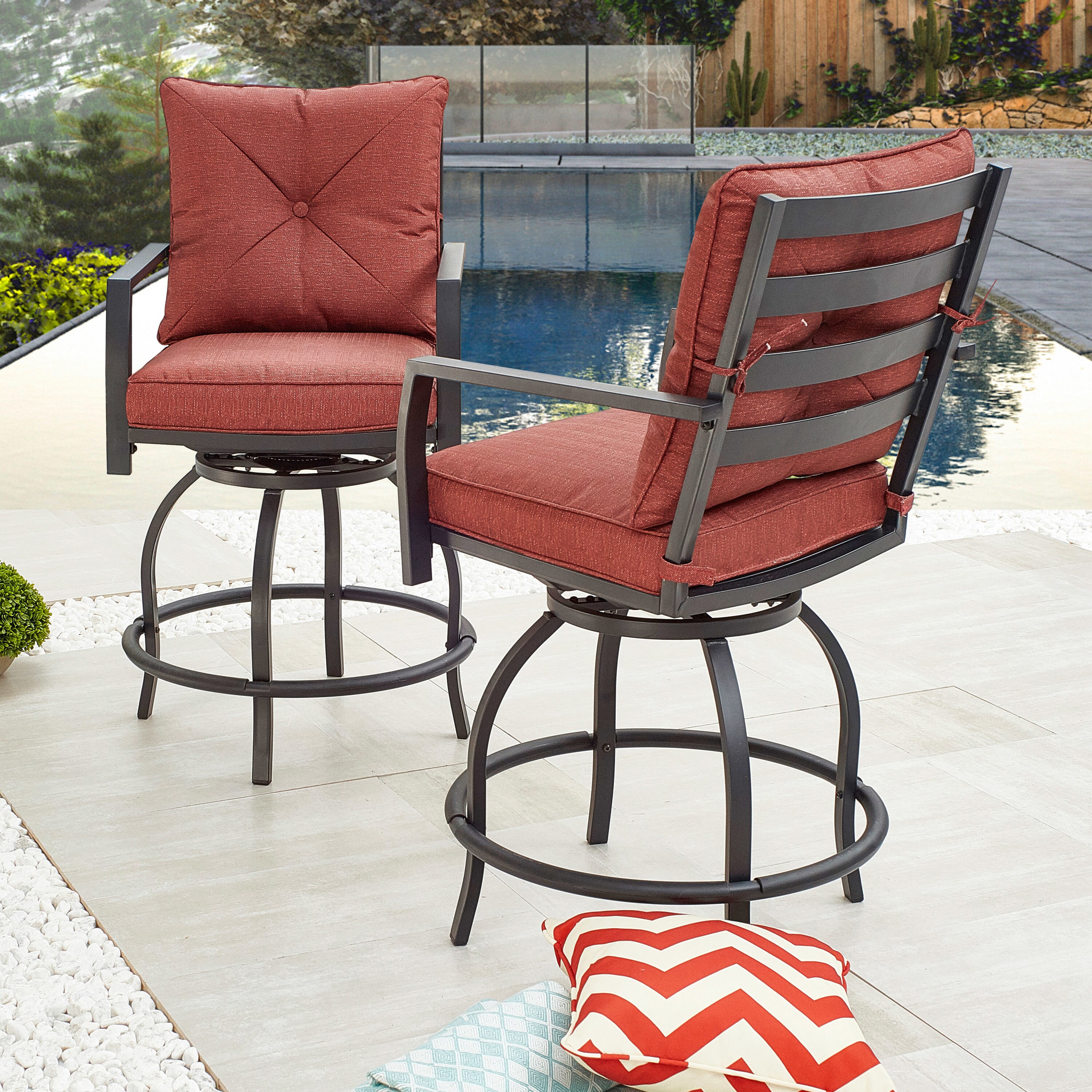 Lowes patio bar chairs discount