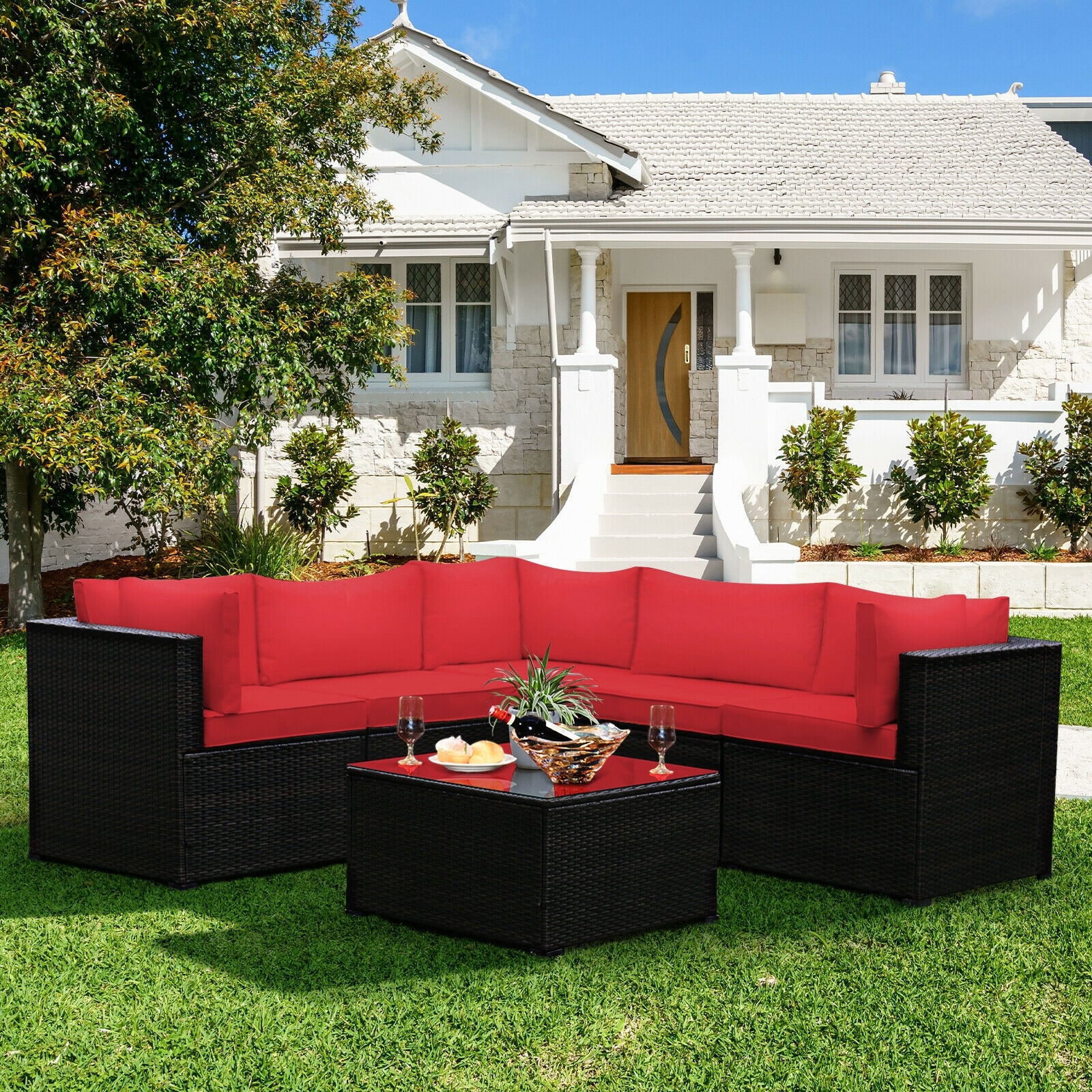 Clihome CWCH-HW68AC449RE+ Patio-Conversation-Sets - View #3