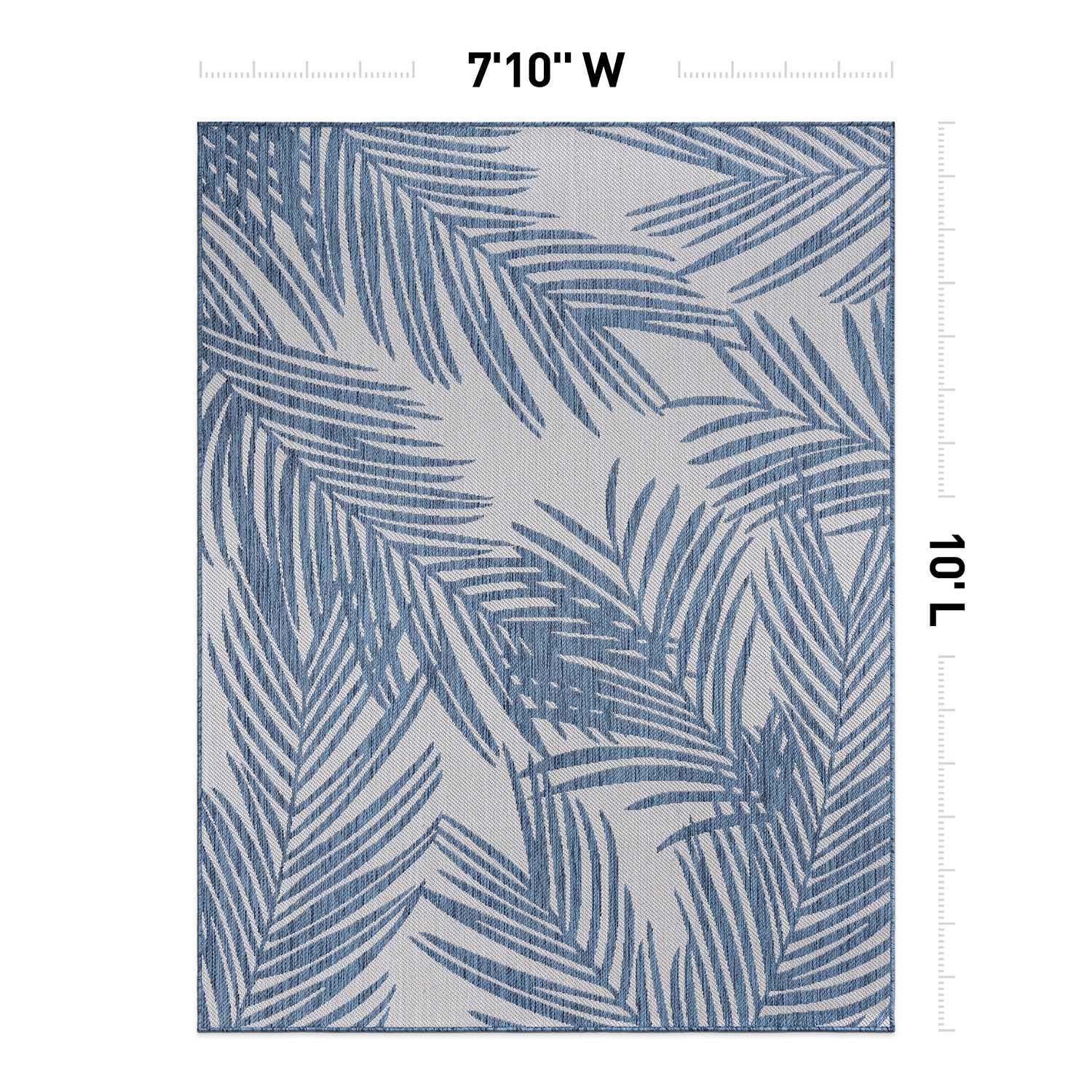 World Rug Gallery 117BLUE8X10 rugs - View #3