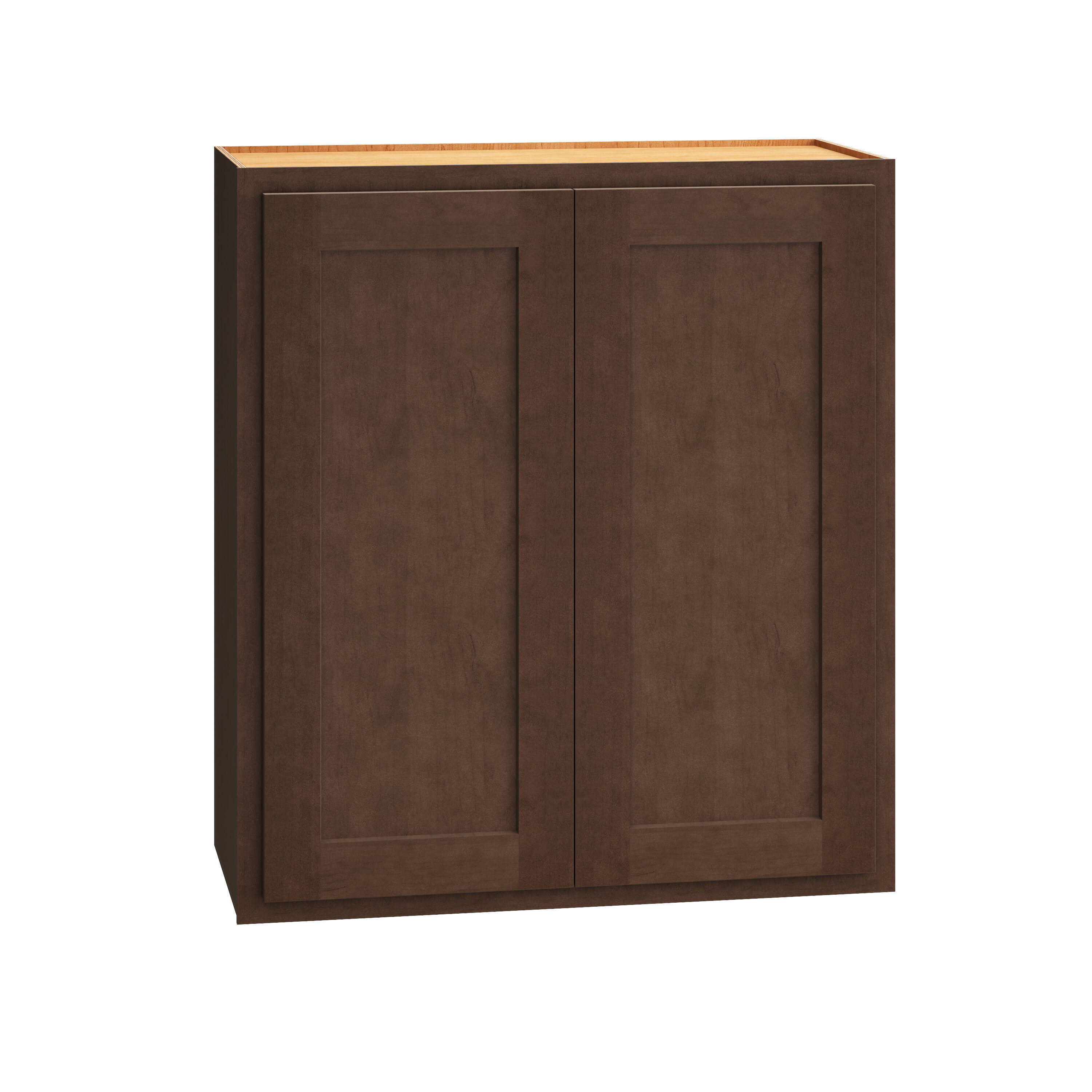 Diamond Express 320 W2730 Jamestown 27-in W x 30-in H x 12-in D Thatch Partial Overlay Wall Fully assembled Plywood Cabinet (Recessed Panel Shaker)
