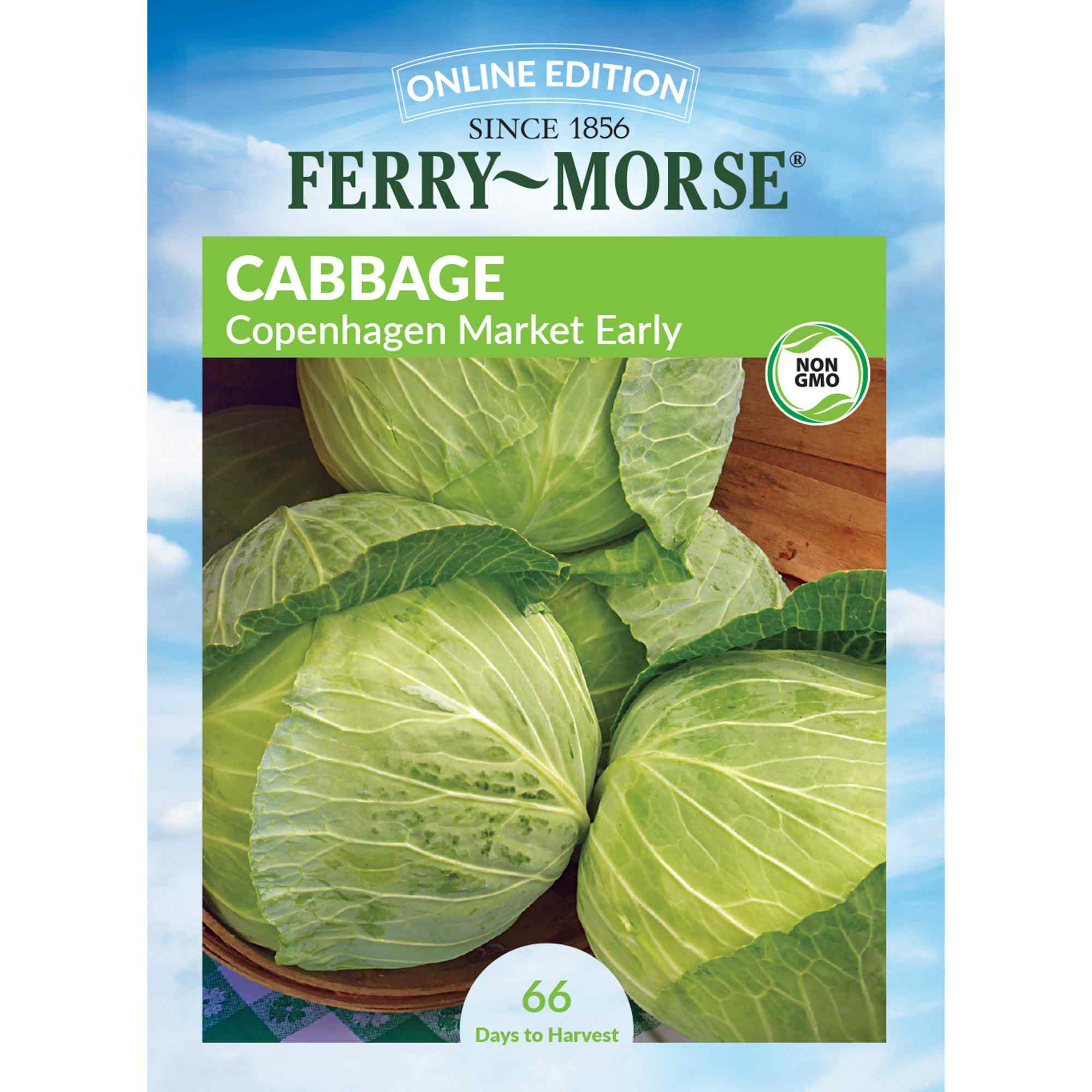Ferry-Morse LC25.4144 Cabbage Seeds 1.1 Gram(s)
