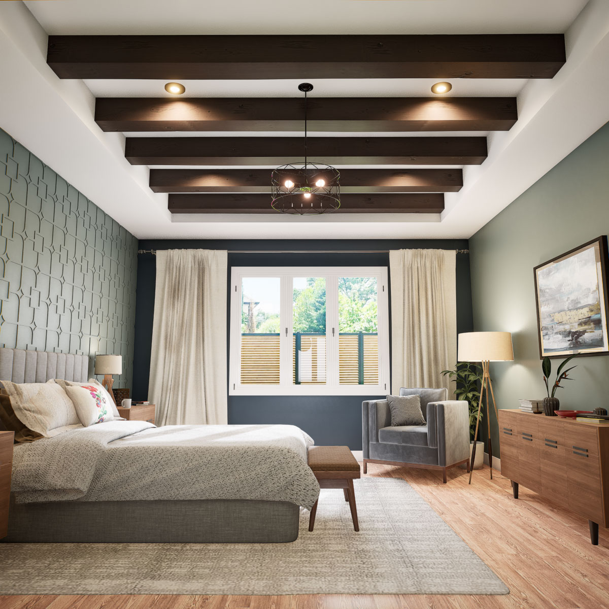 Ekena Millwork BMKP2C0060X100X096ZM Faux-Beams - View #7