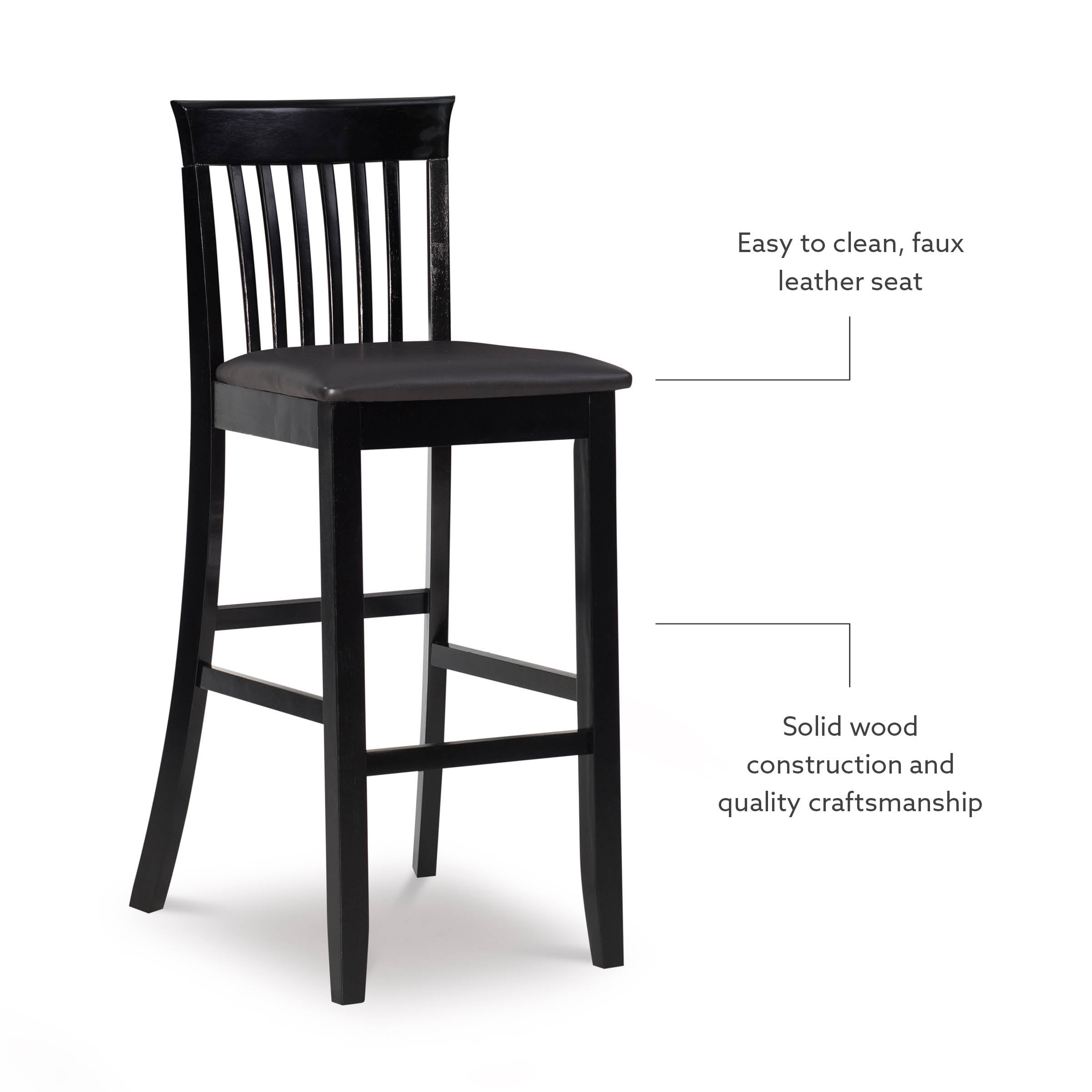 Linon 01858BLK01U stools - View #8