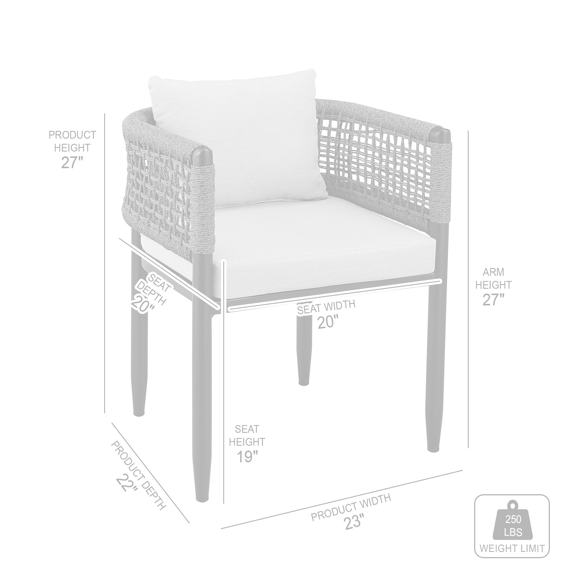 Armen Living LCAFCHBL Dining-Chairs - View #11