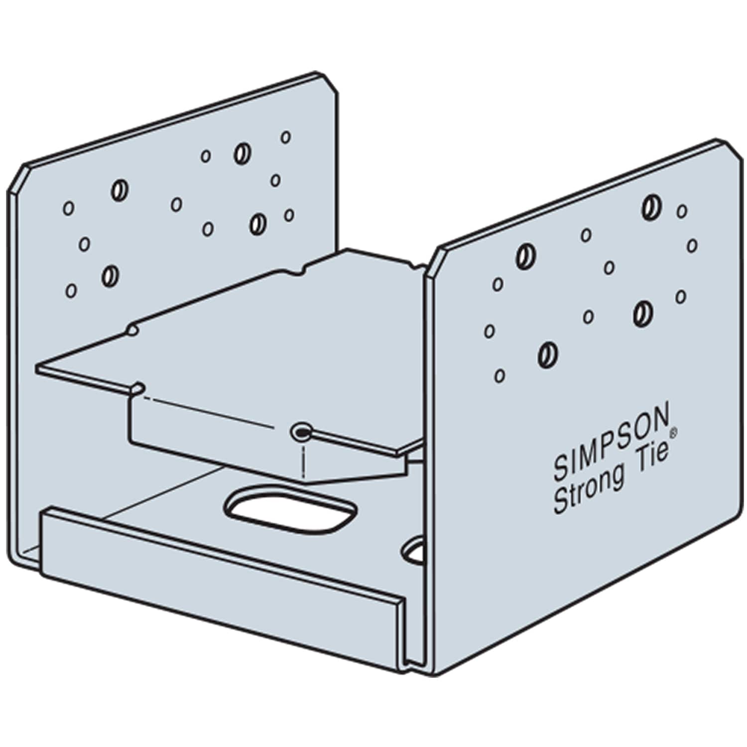 Simpson Strong-Tie ABU88RZ  - View #2