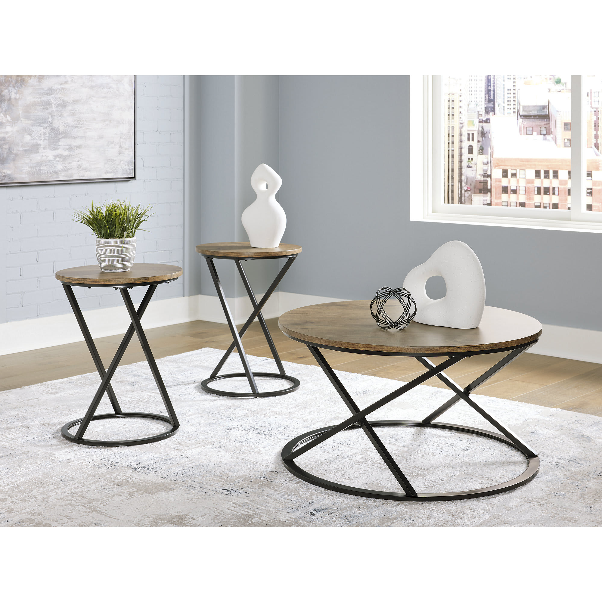 Signature Design by Ashley T152-13 Accent-Table-Sets - View #2