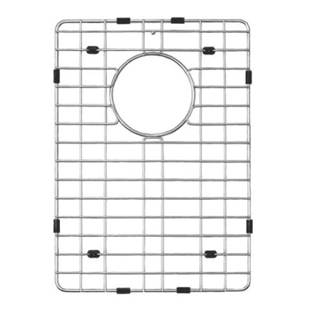 Miseno MNOGRS3320F6040 11.25-Inches x 15.50-Inches Back center Drain Stainless steel Sink grid