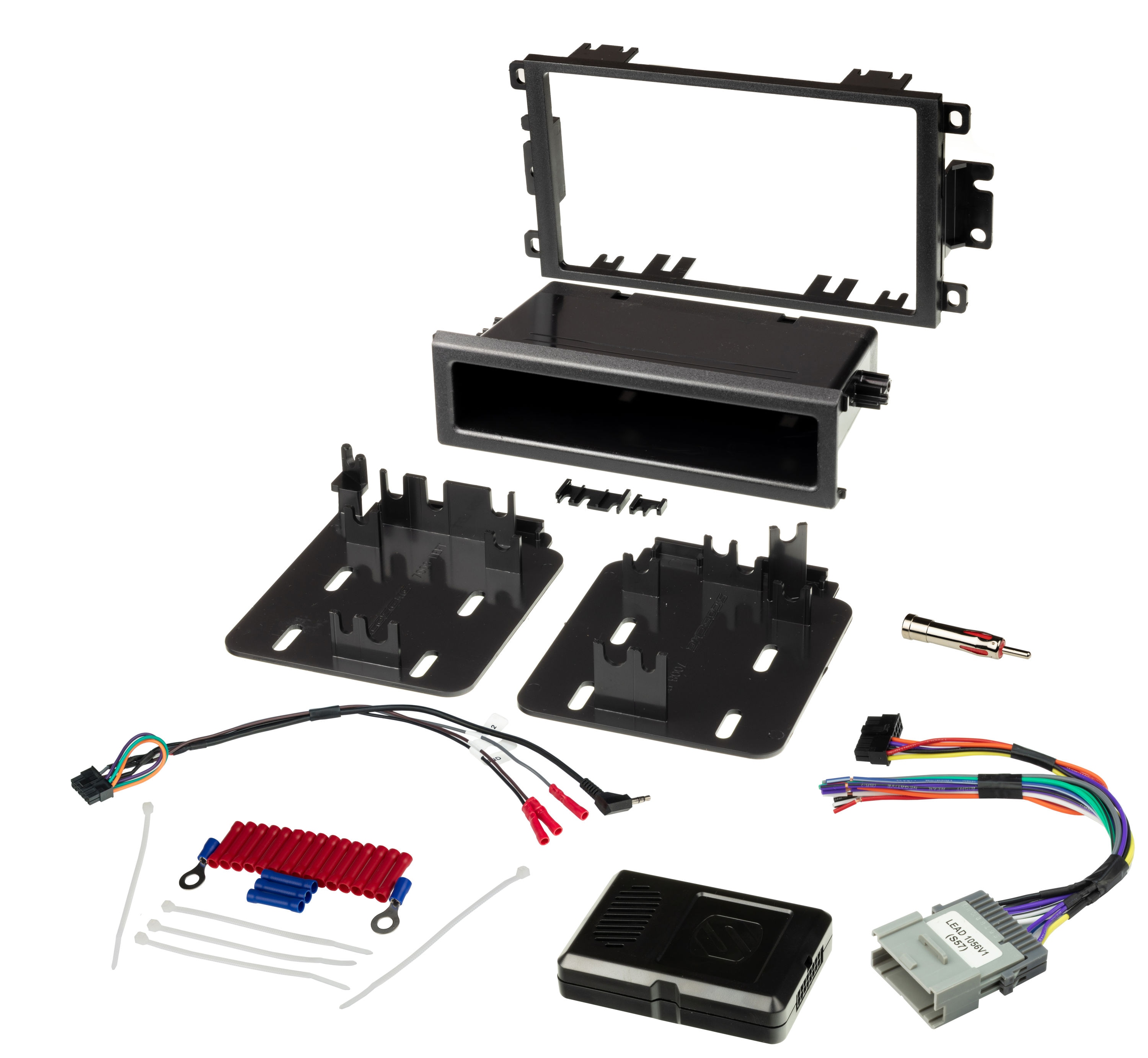Scosche GMT0312DDCS Gm 2003-12 Double Din Premium Dash Installation Solution with Interface