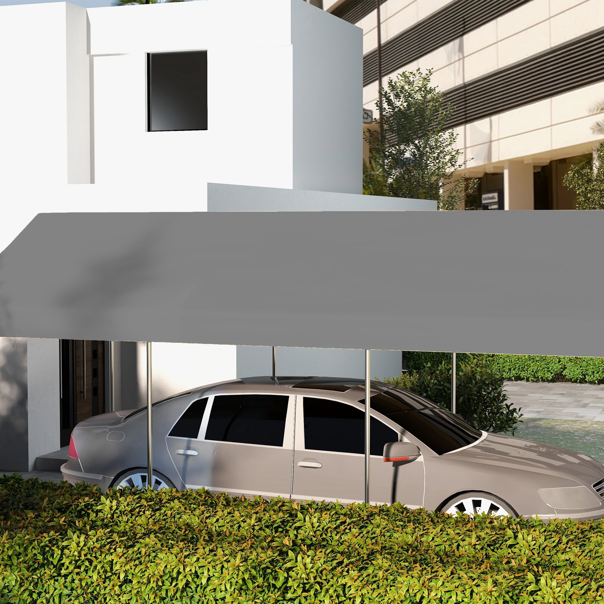 LOVMOR SF-W-W2225P164109 Carport-Covers - View #3