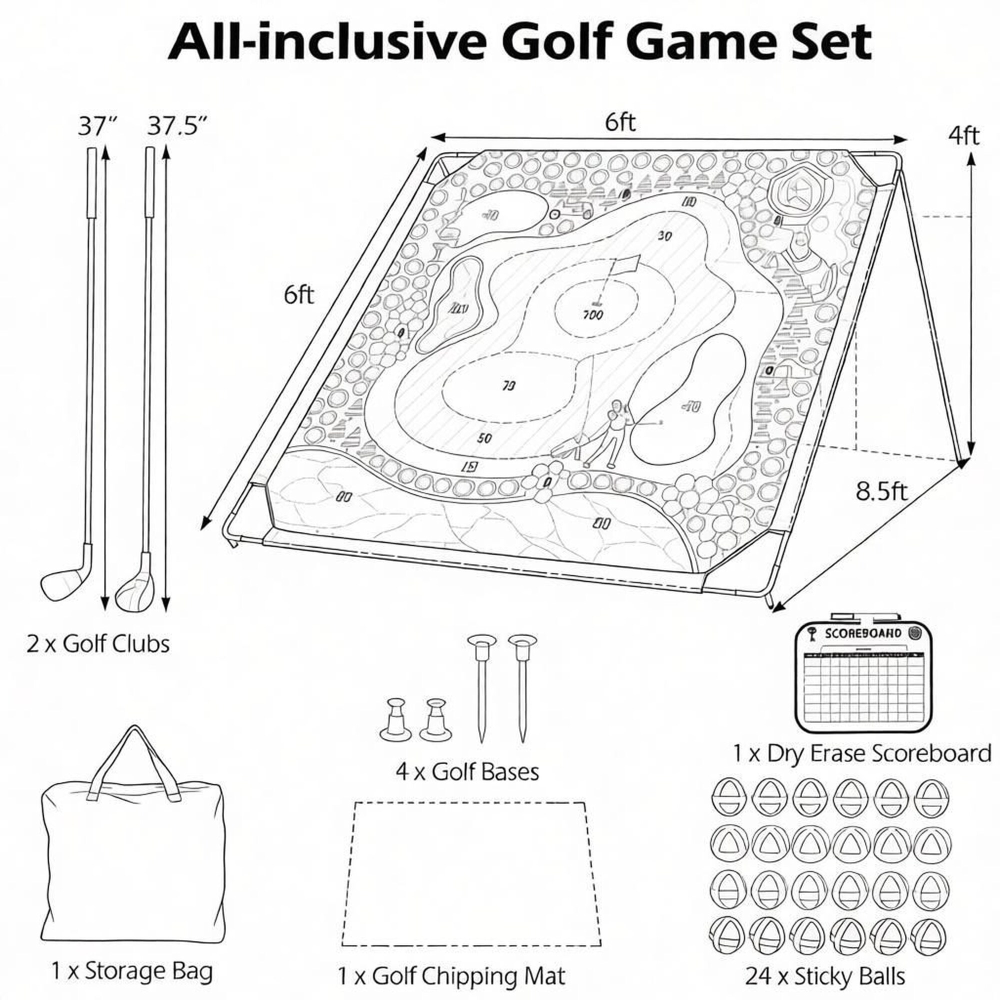 Wudkey L4-DI1V1D Golf-Gear - View #5
