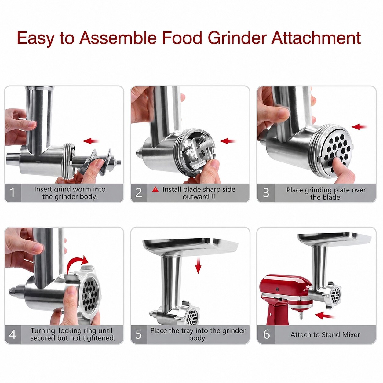 Aoibox LAB59CDM Stand-Mixers-Attach-Access - View #4