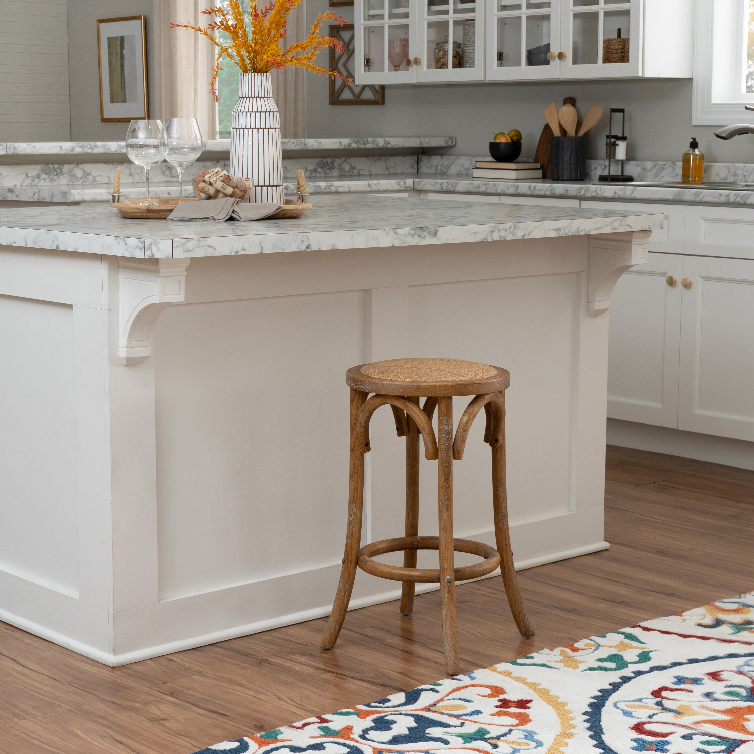 Linon CS153RATT01U stools - View #5