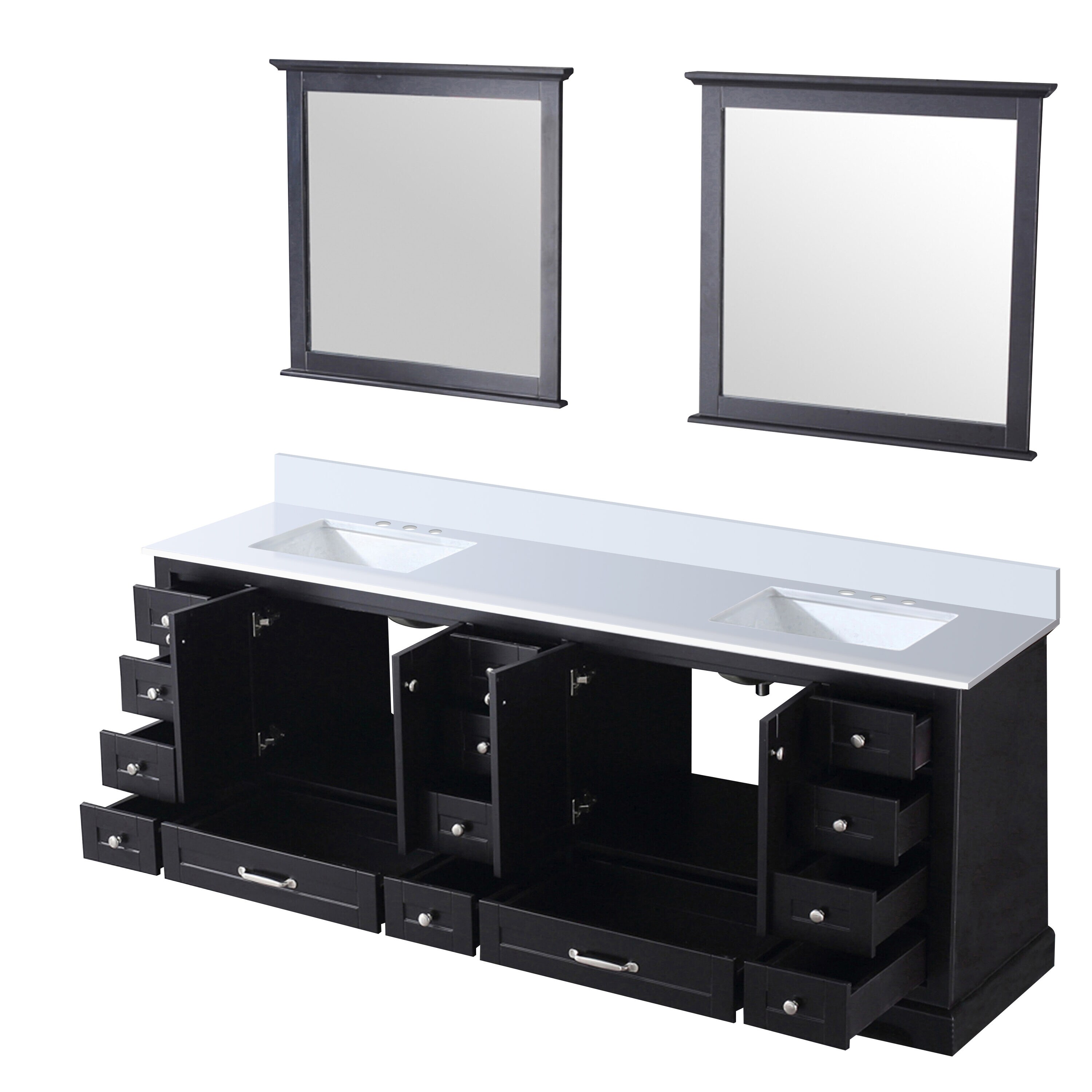 Lexora LD342284DGWQM34 Bath-Vanity-Combo - View #7