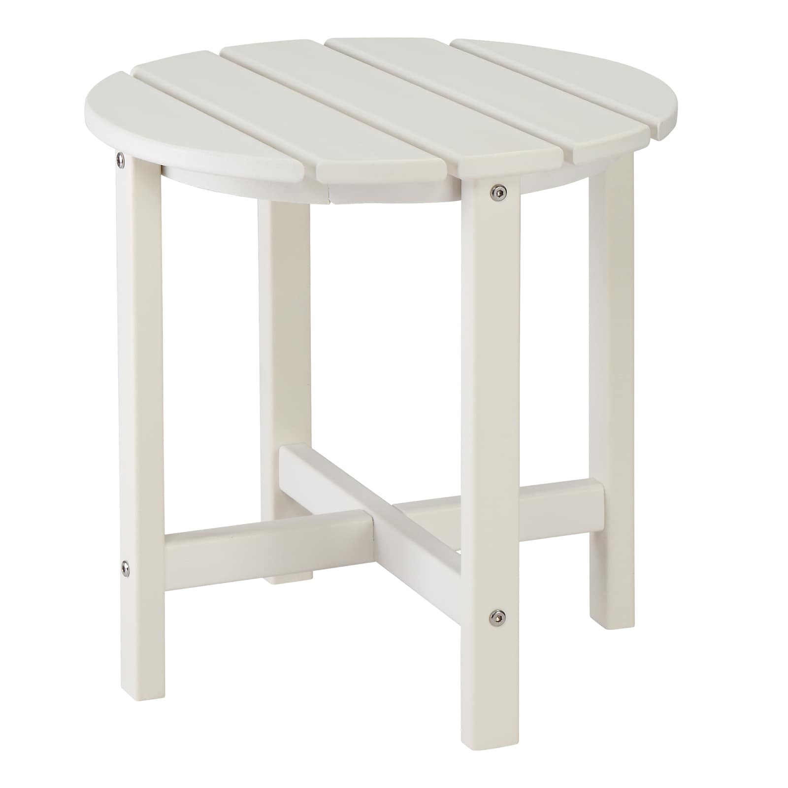 Winado LO1G56000501 Round Outdoor End Table 18-in W x 18-in L