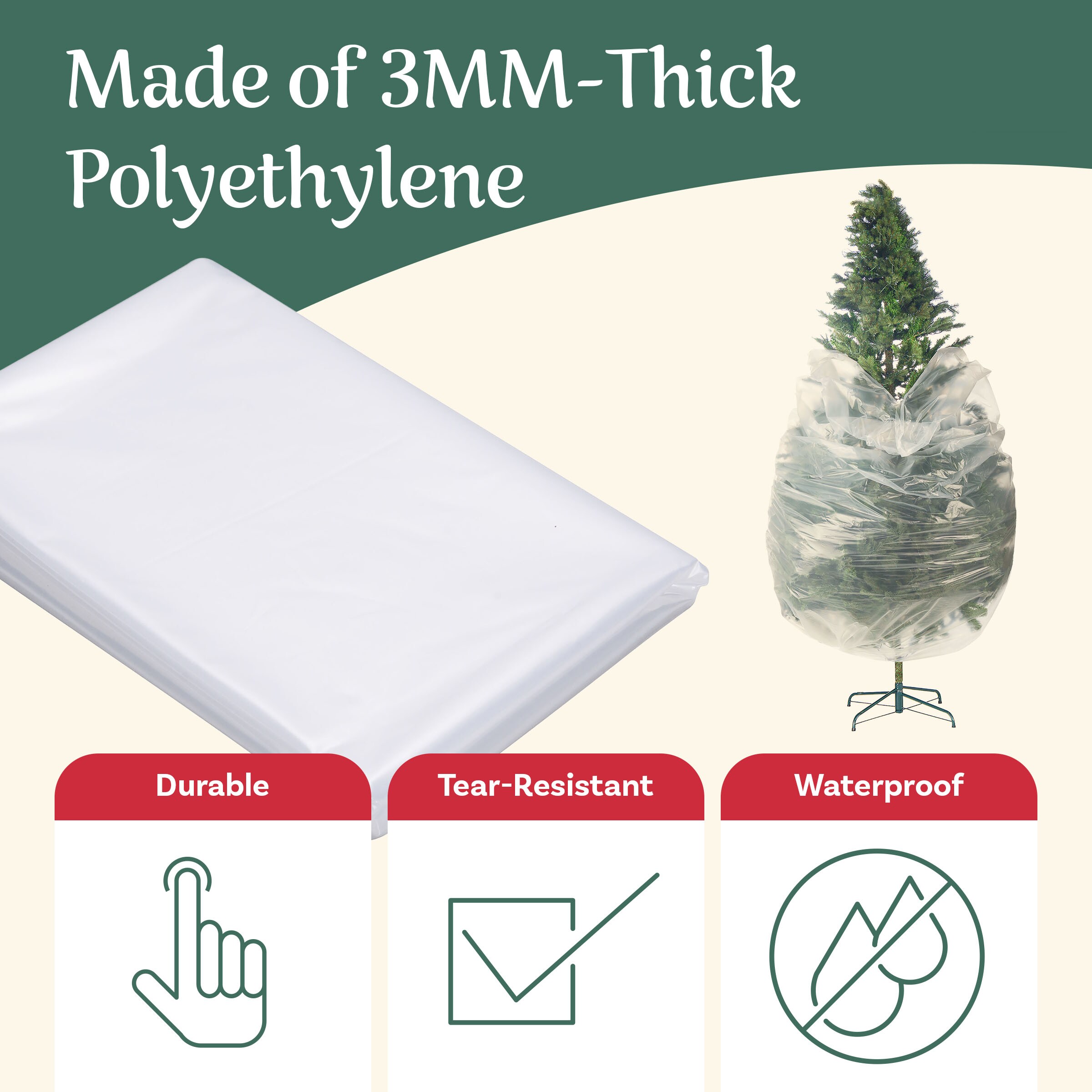 Hastings Home 900387ZFT Christmas-Tree-Storage - View #5