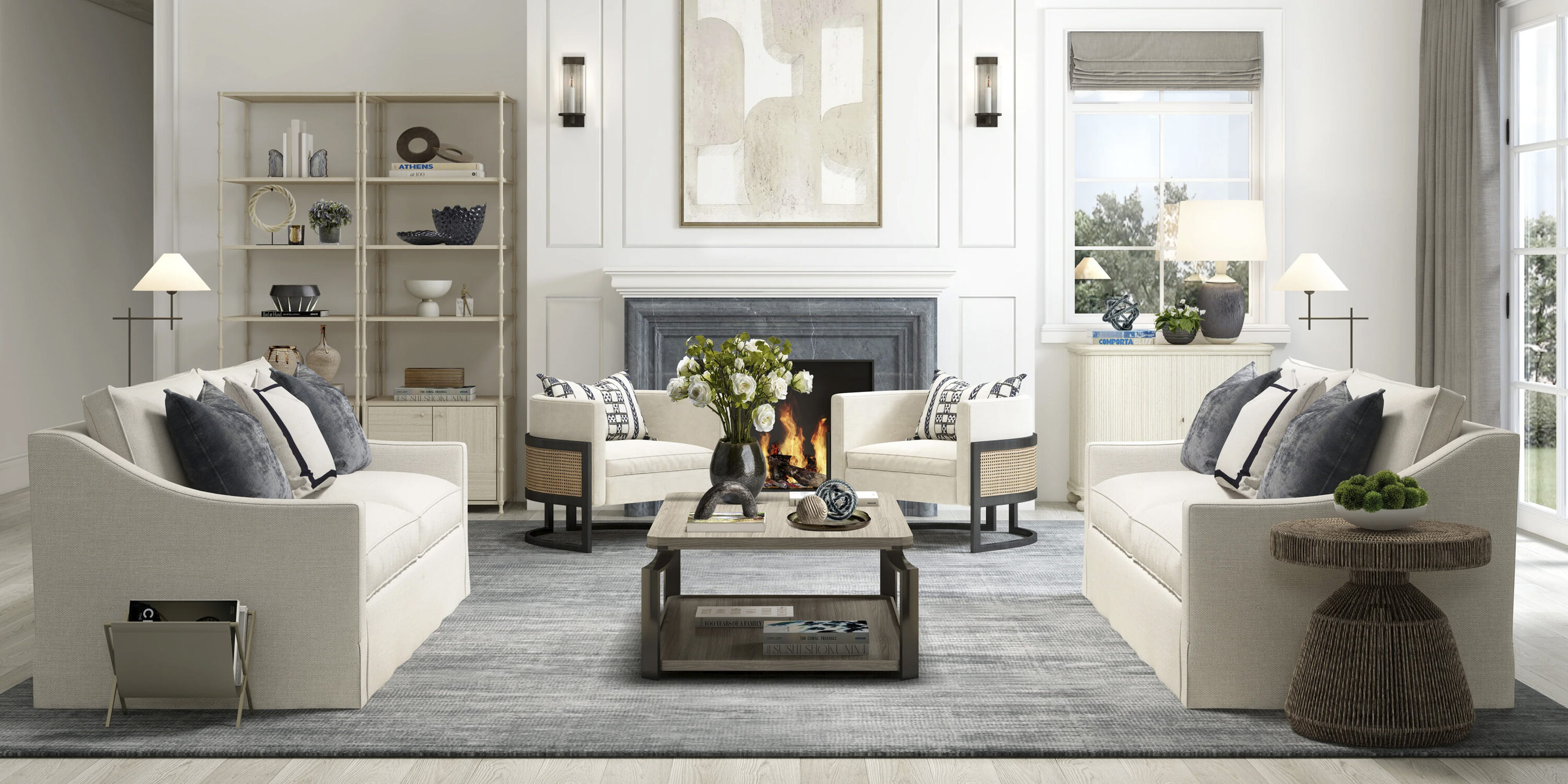 UrFurnishings TD-366 Table-Lamps - View #5