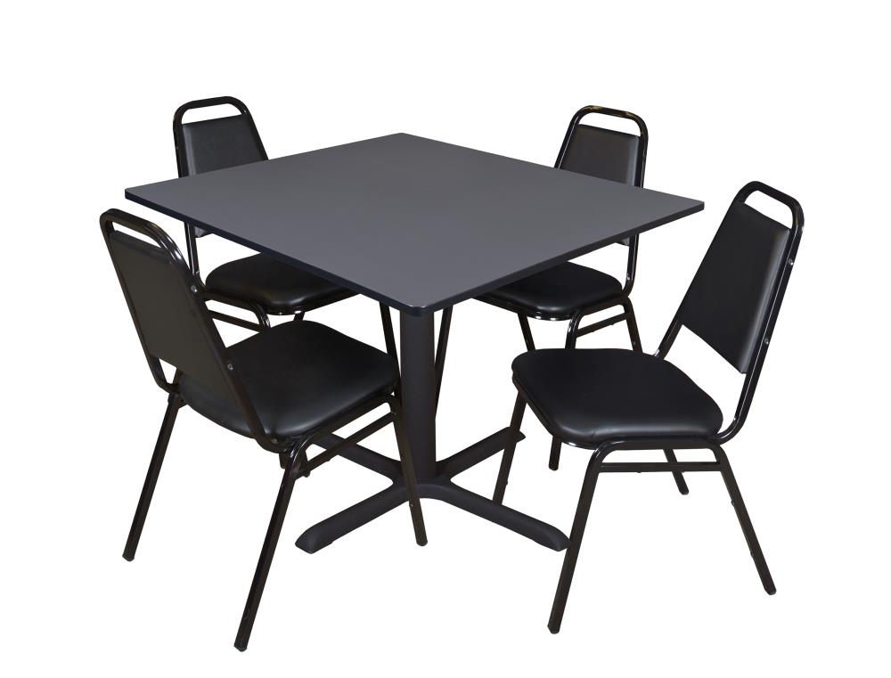 Regency Breakroom Gray 4-Person Training Table (48-in W x 29-in H) at Lowes.com Regency Breakroom Gray 4-Person Training Table... 