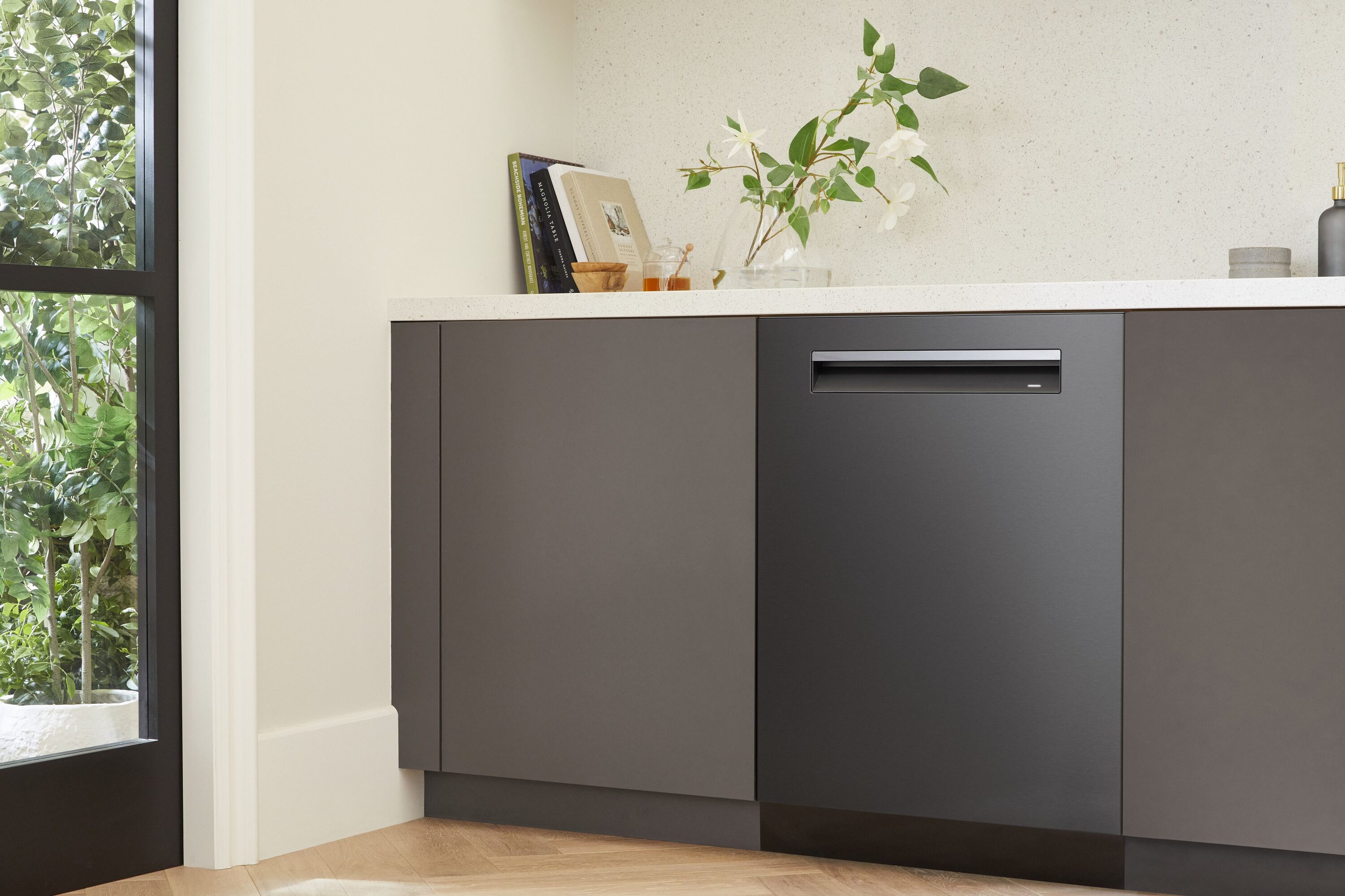 Bosch Black stainless steel Dishwashers at Lowes