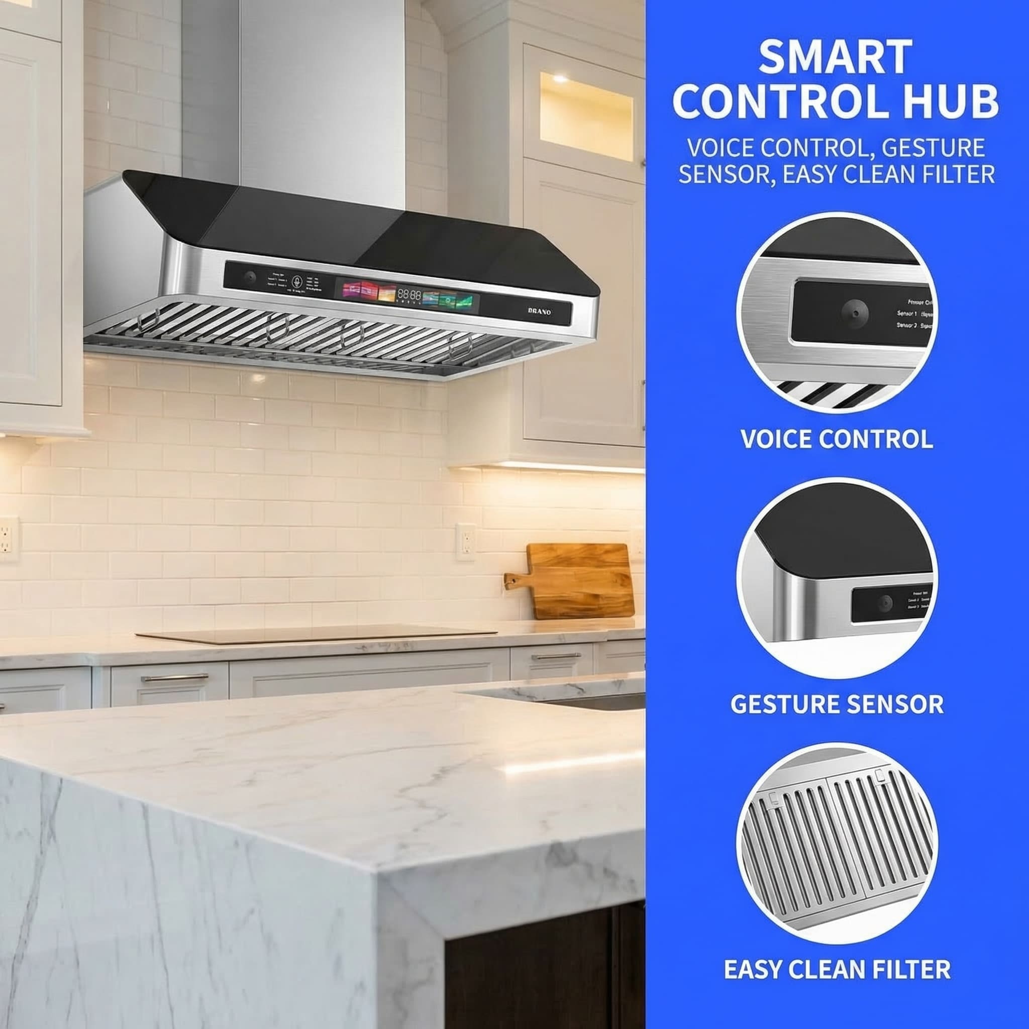 CESICIA RBI-62 Undercabinet-Range-Hoods - View #5