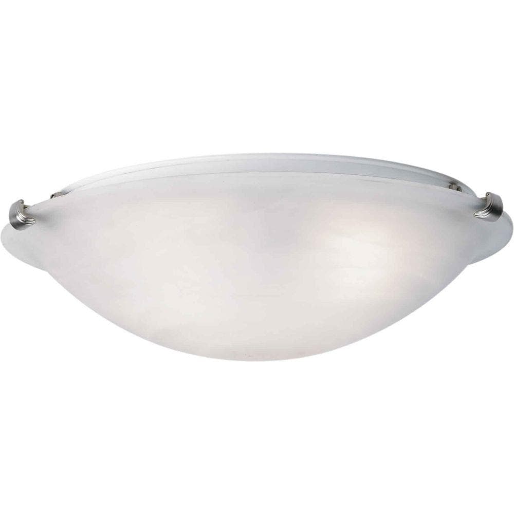  LW21990255 2-Light Brushed Nickel Semi-Flush mount light