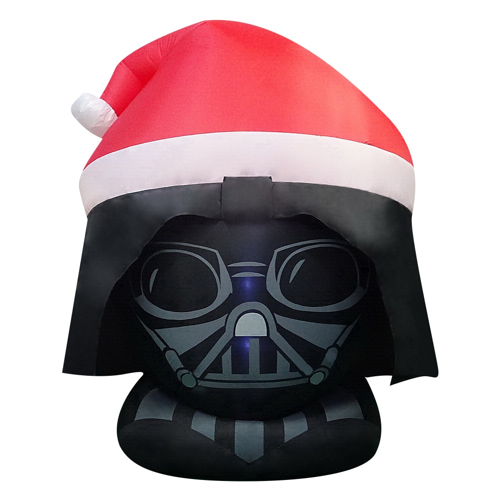 STAR WARS 884698 8-Feet Lighted Frosted Christmas Inflatable