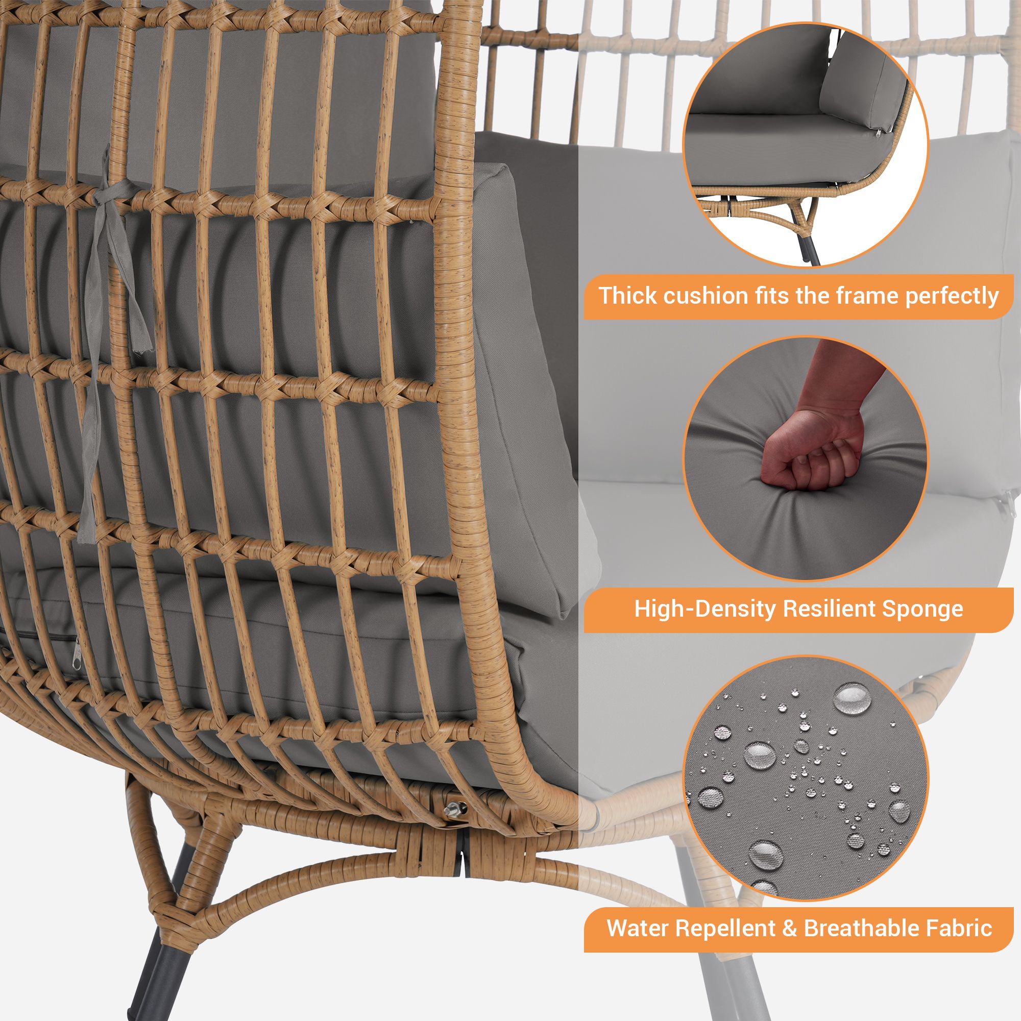 SANSTAR L-RJDC68GY-BB Patio-Chairs - View #8