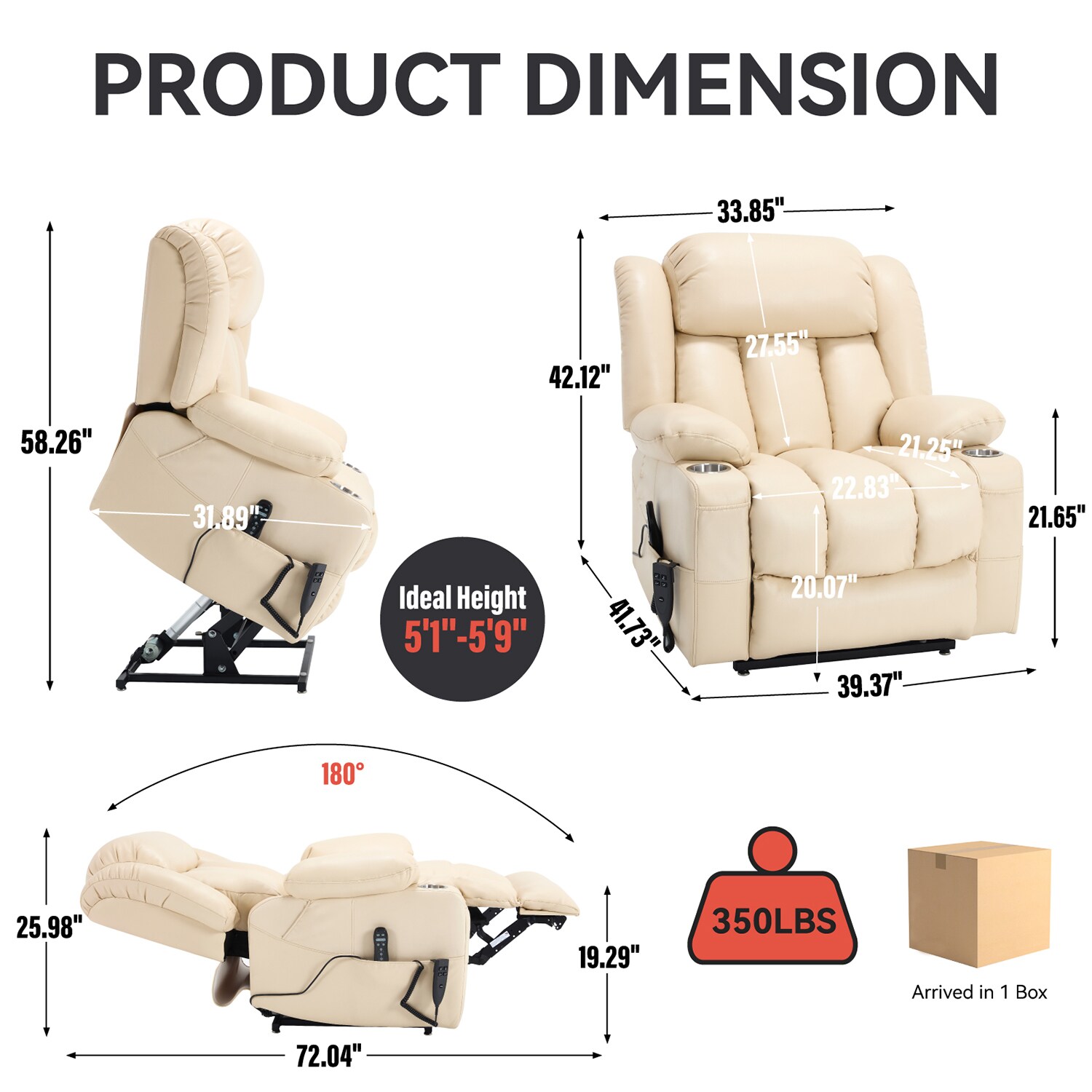 GZMR GZ-W1803RC24 recliners - View #9