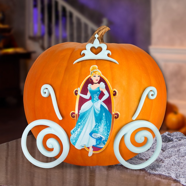Disney Cinderella Pumpkin Push-In s in the Pumpkin Carving Tools & Kits  department at 