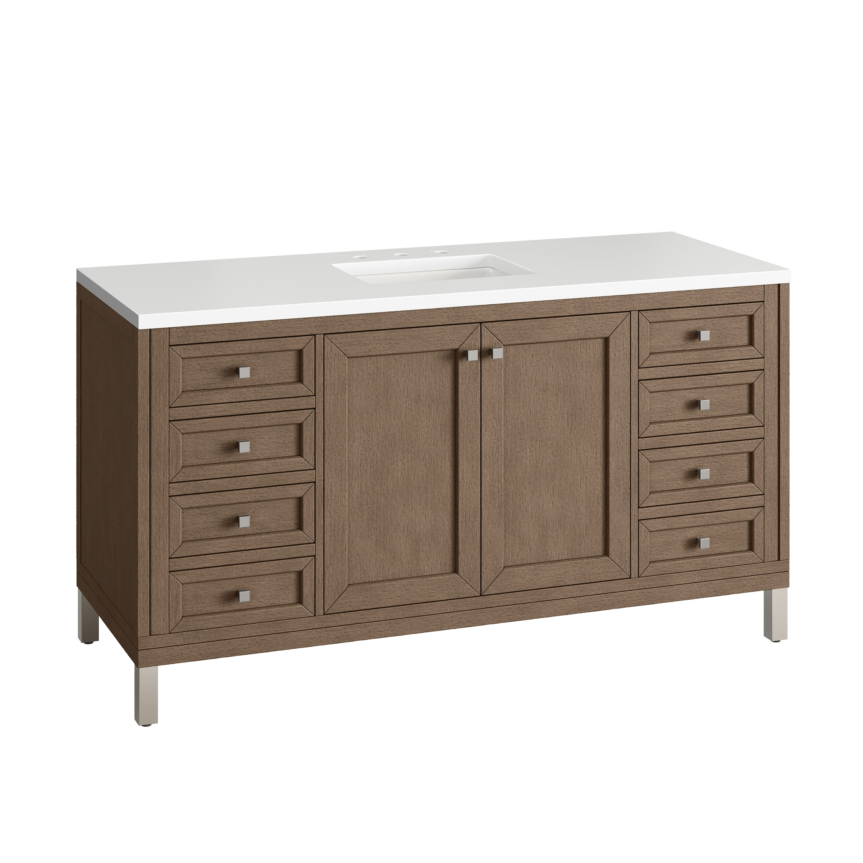 James Martin Vanities 305-V60S-WWW-3WZ Bath-Vanity-Combo - View #11