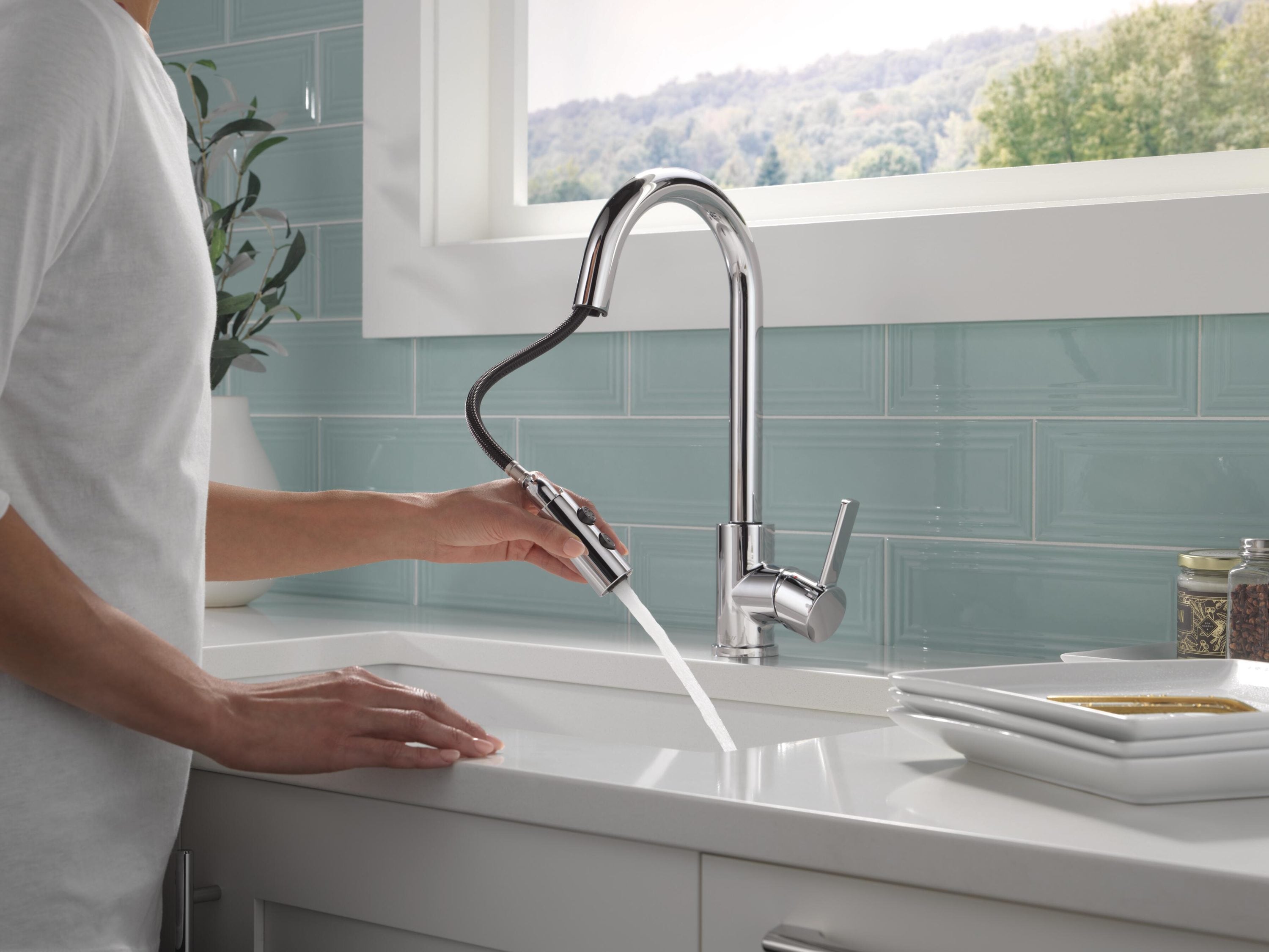Peerless P7946LF Kitchen-Faucets - View #2