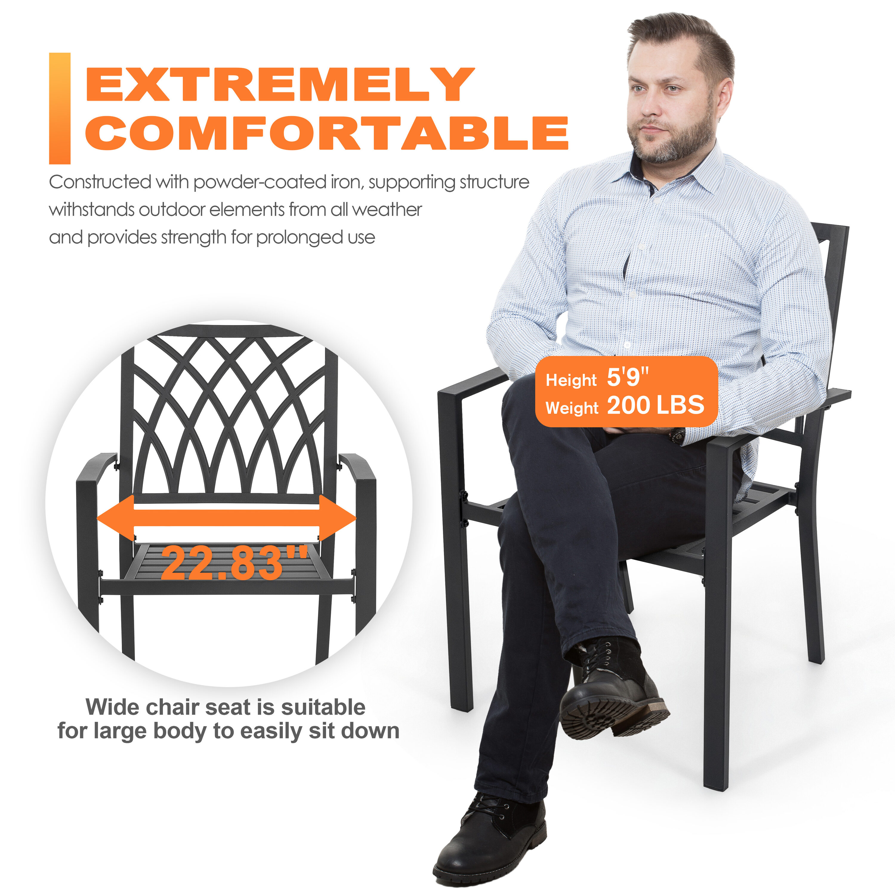 Nuu Garden DB135 Patio-Chairs - View #5