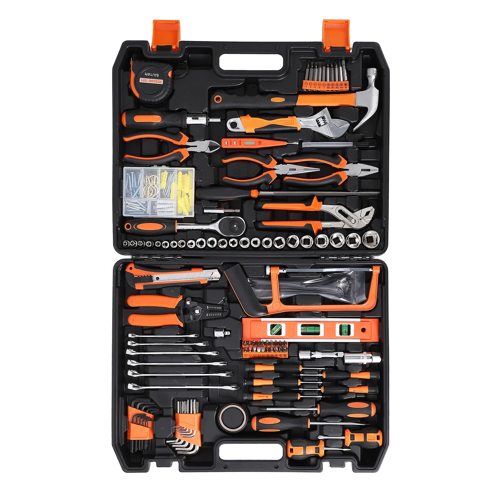 WhizMax YHQPHO-14M6YEFM 236 Pcs tools set contains tools needed for most small repairs and basic DIY projects around the house