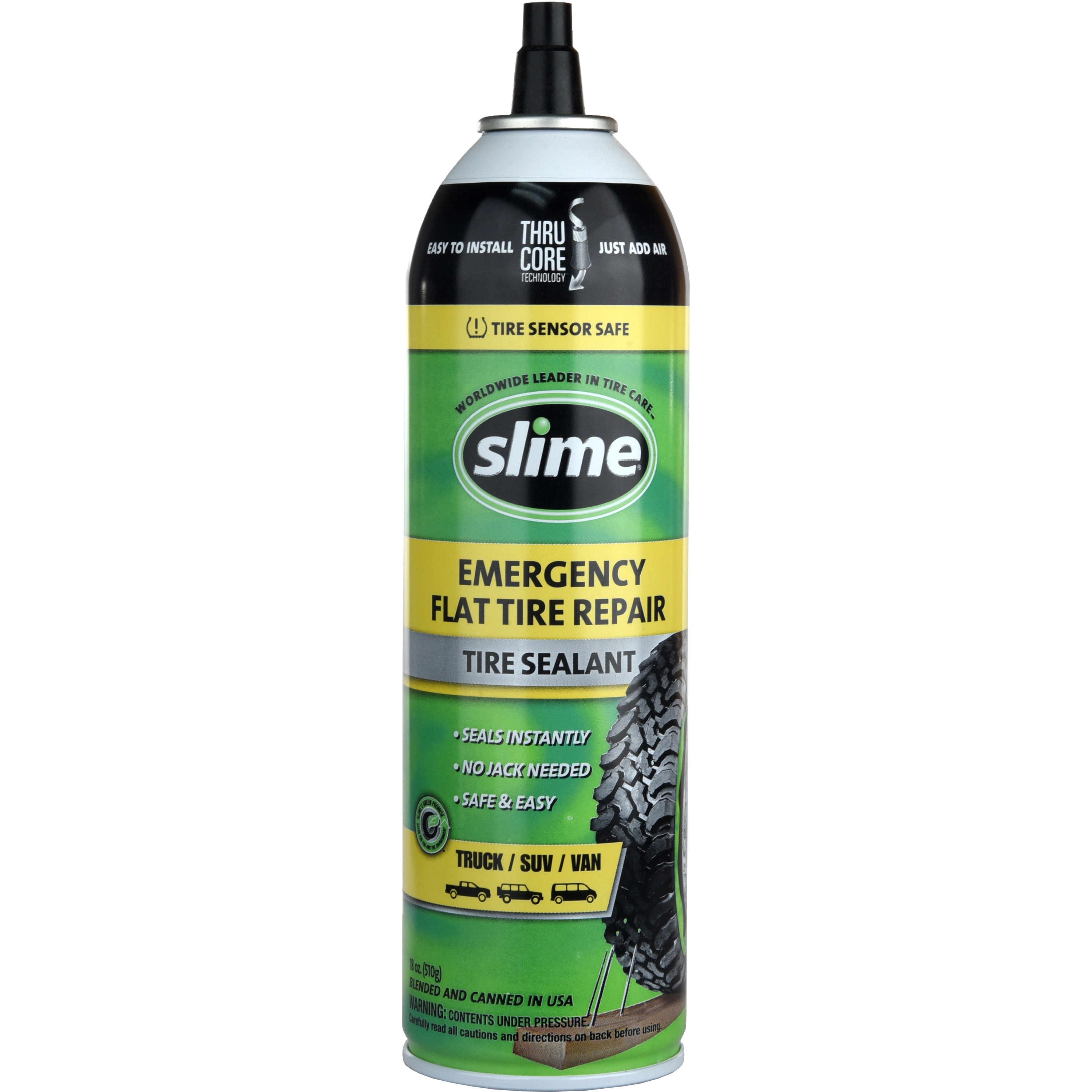 Slime 60187 18-oz Aerosol Tire Repair Sealant
