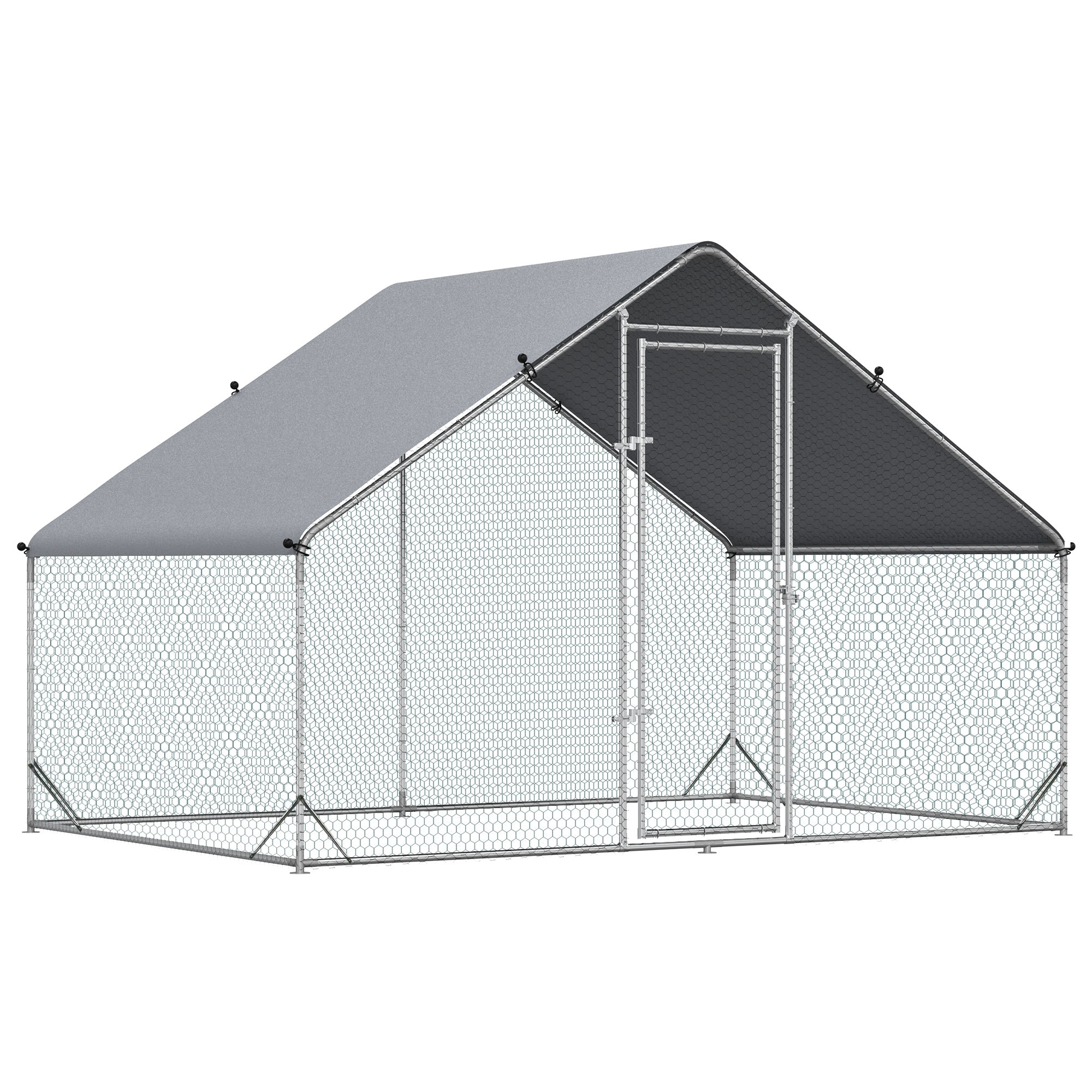 Maocao Hoom JL141102 Silver Metal Chicken coop