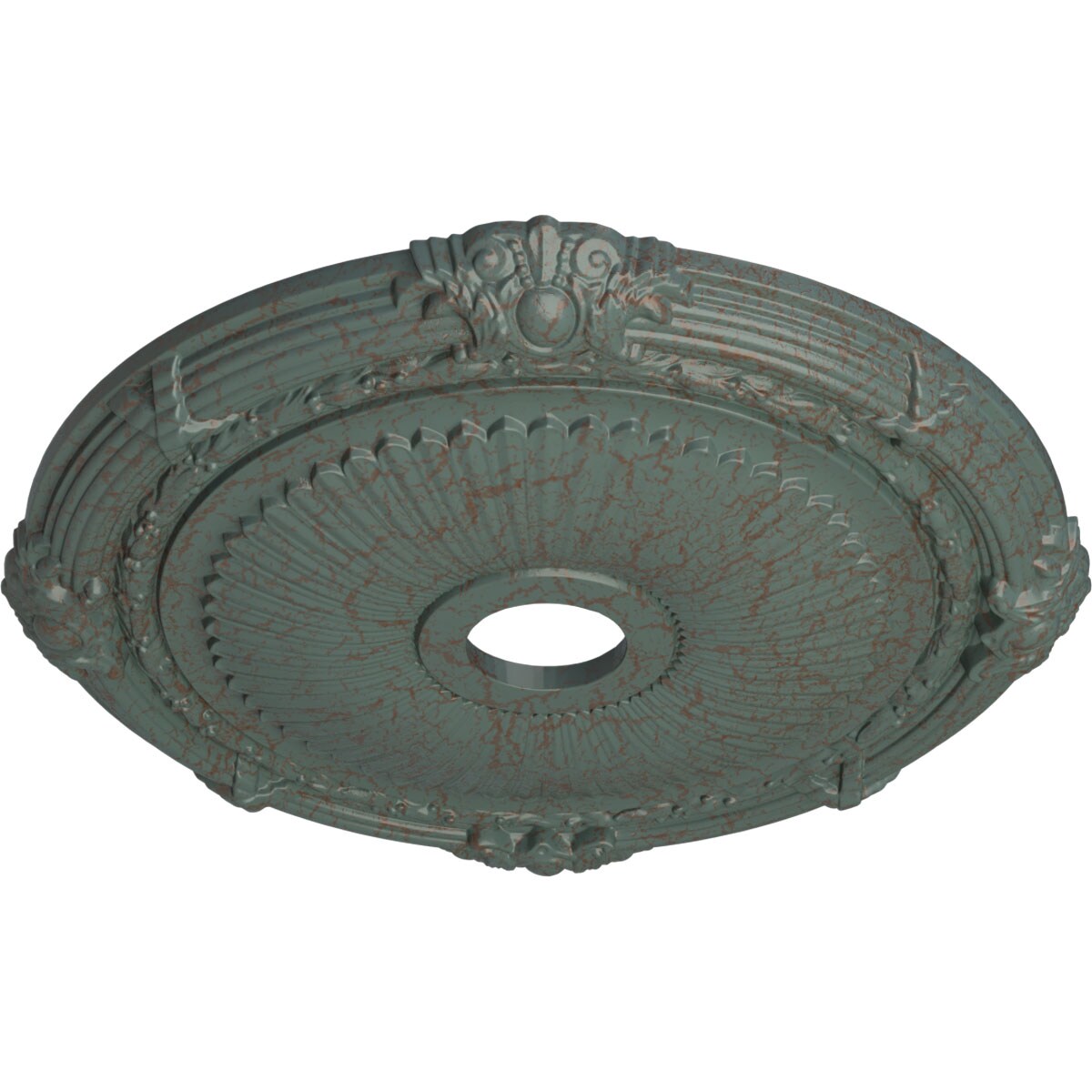 Ekena Millwork CM27HECBC Ceiling-Medallions - View #2