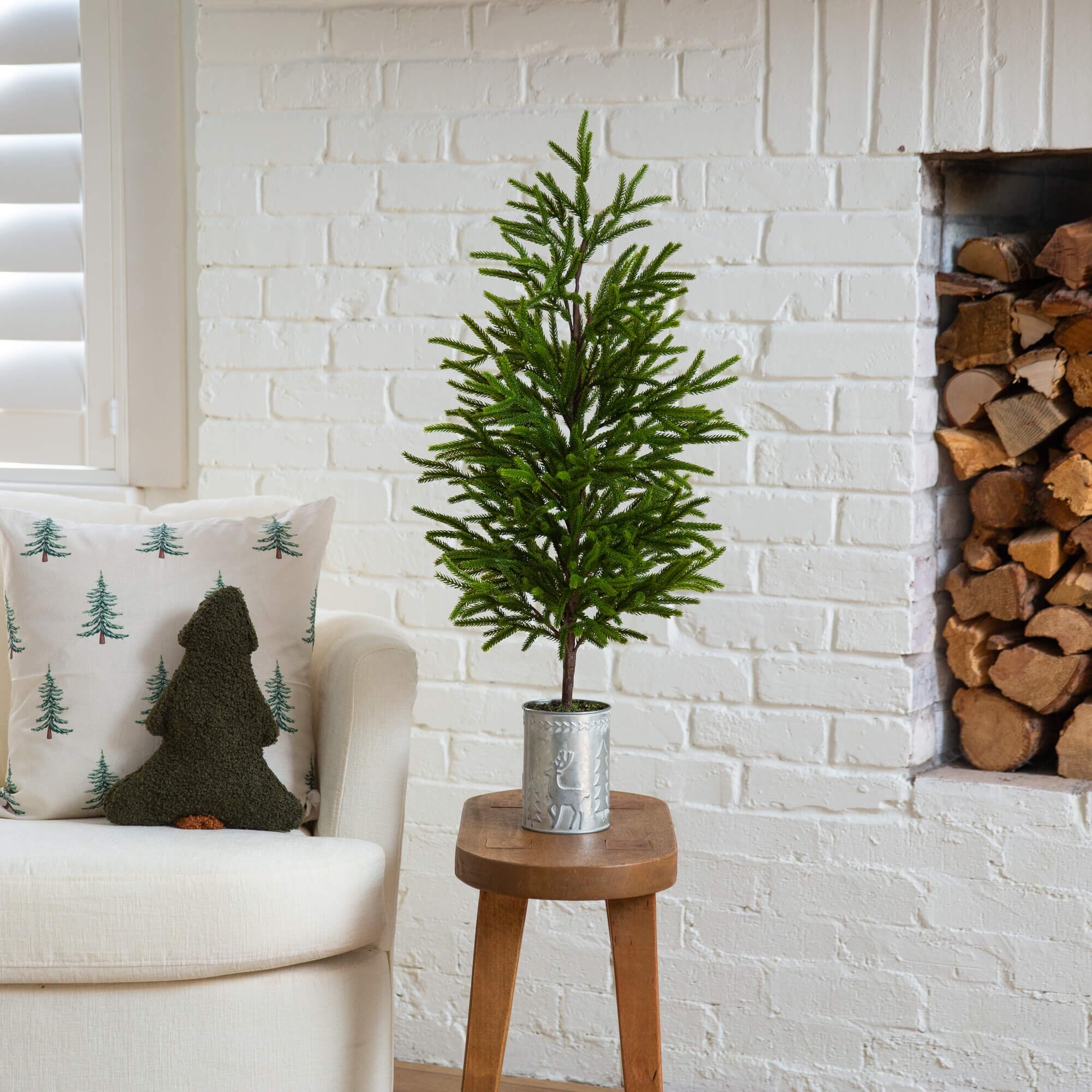 Nearly Natural T5388 Artificial-Christmas-Trees - View #7