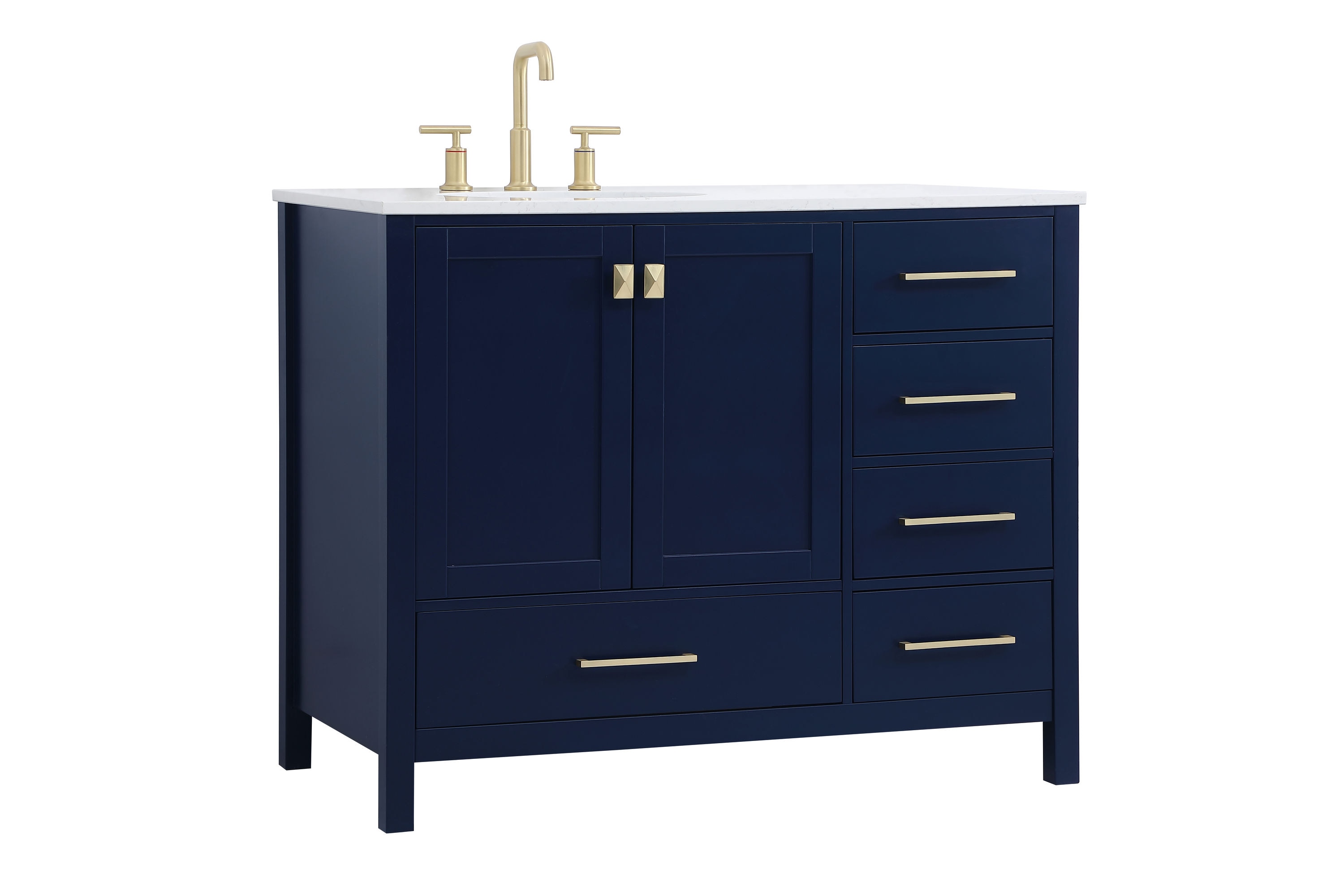 Elegant Decor FI56442BL Bath-Vanity-Combo - View #3