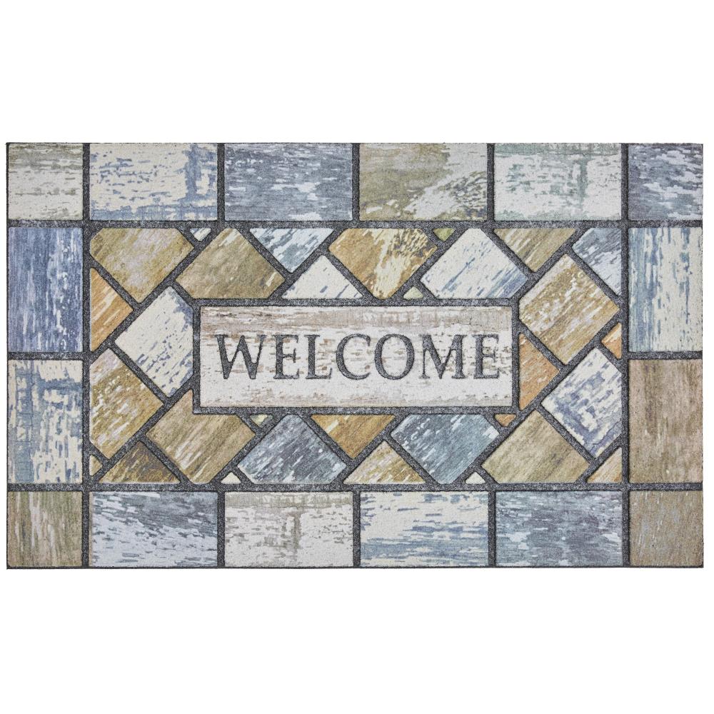 Mohawk Home 4824 18222 018030 2-ft x 3-ft Rectangular Outdoor Door Mat