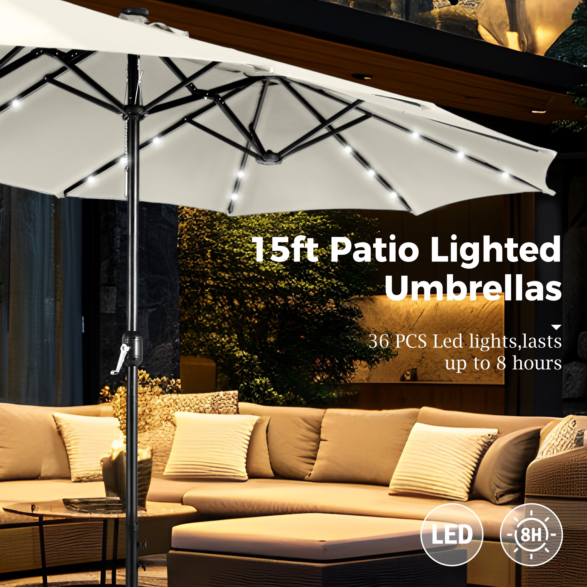 Sunshine Valley E02GM018-IW Umbrellas-2 - View #4