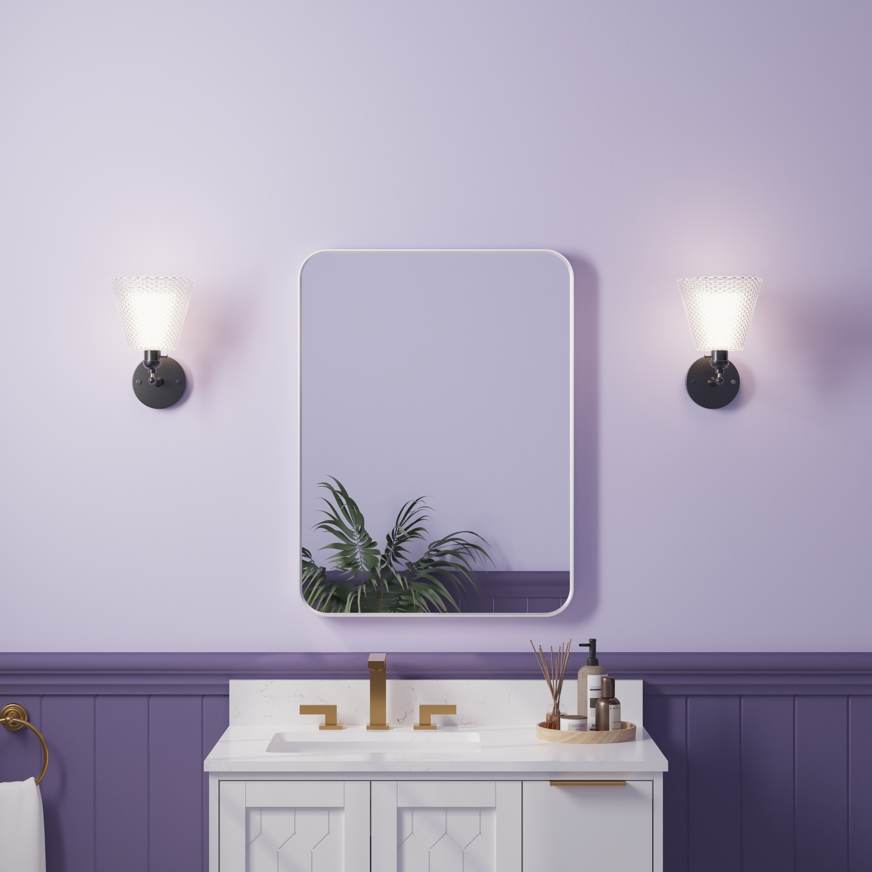 WELLFOR DTG-301CP12 Framed-Bath-Mirrors - View #2