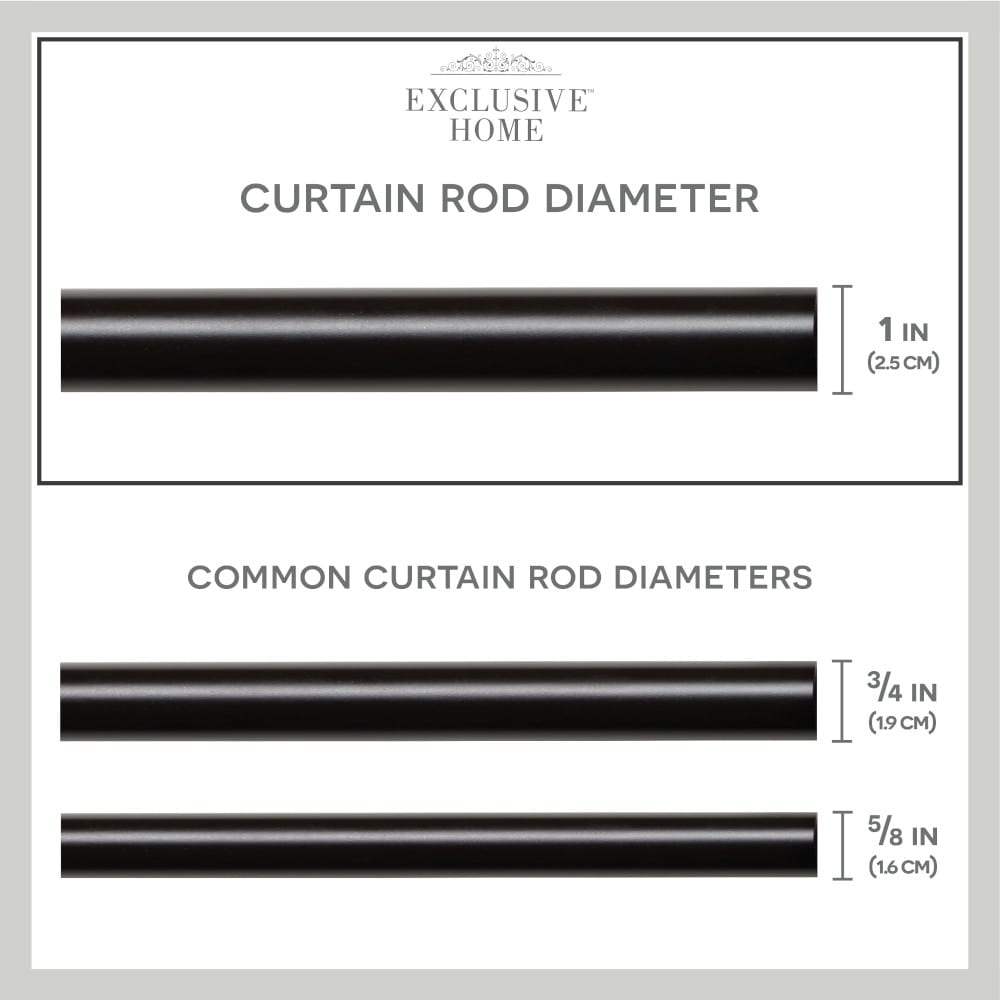 Exclusive Home ER1022-04 66120 Curtain-Rods - View #3