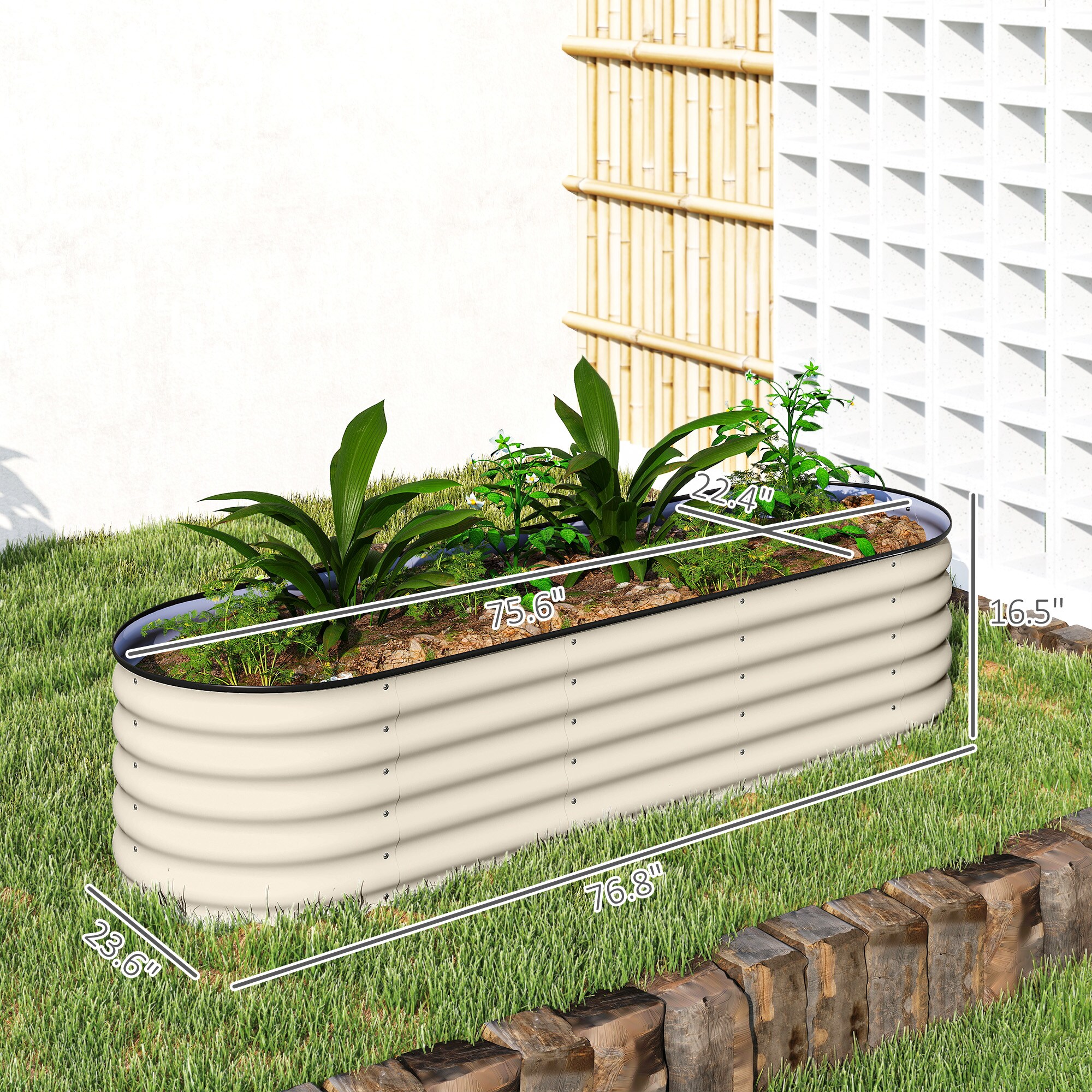 Outsunny 845-980V02CW Raised-Garden-Beds - View #5