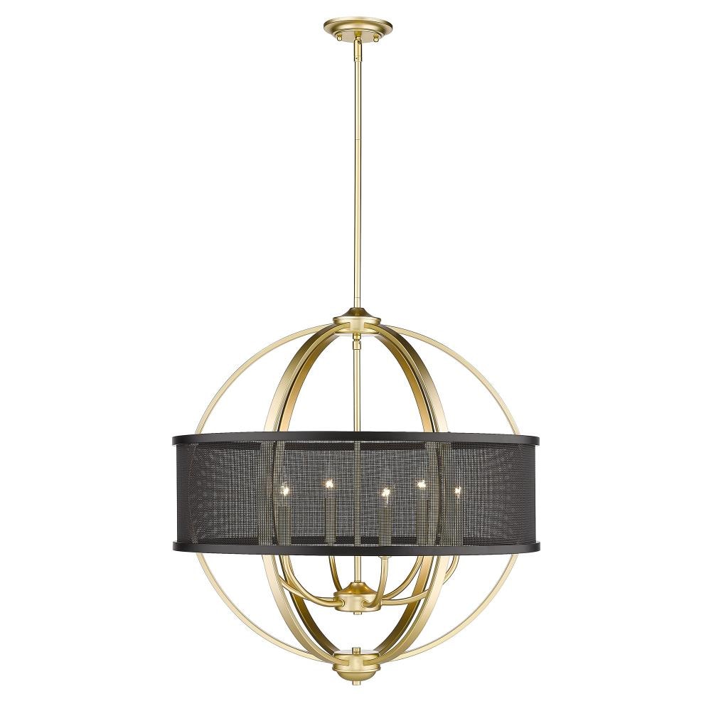Golden Lighting 3167-6 OG-BLK b090015 - View #2