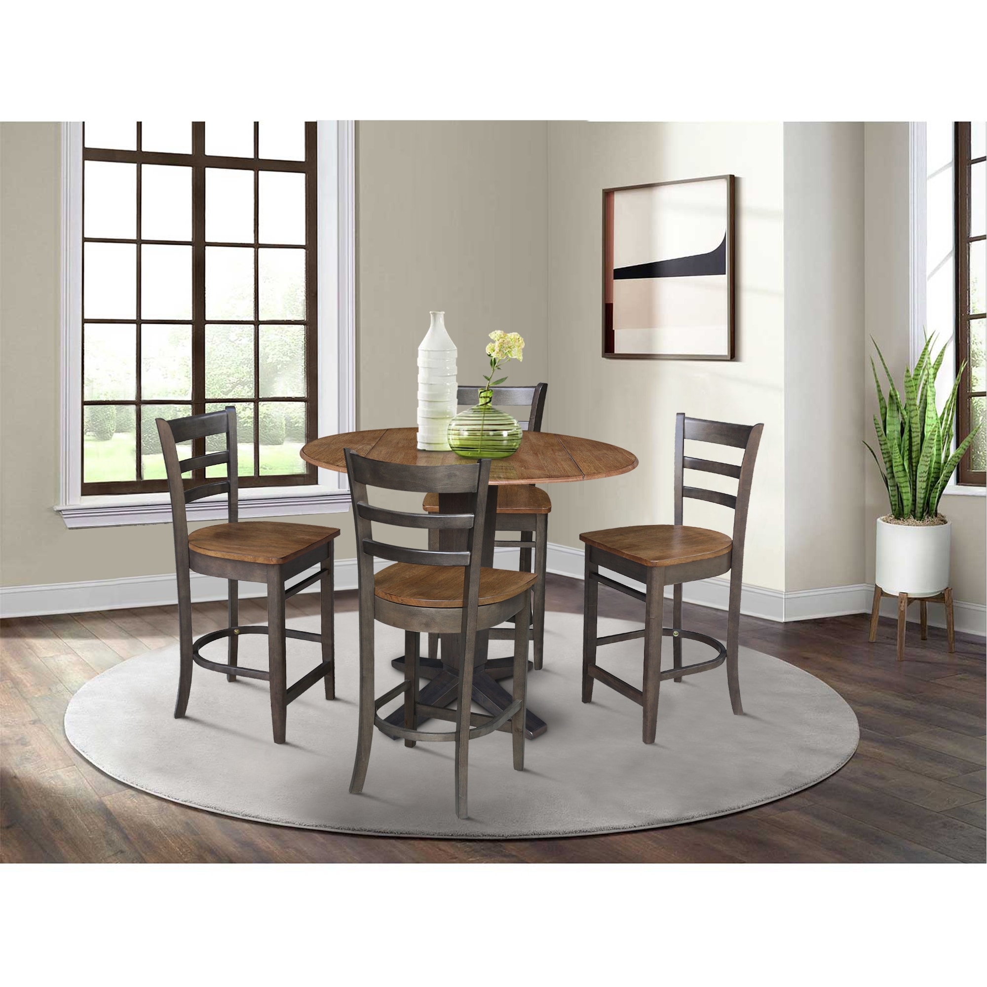 International Concepts K45-42DPT-23-S6172-4 Dining-Sets - View #2
