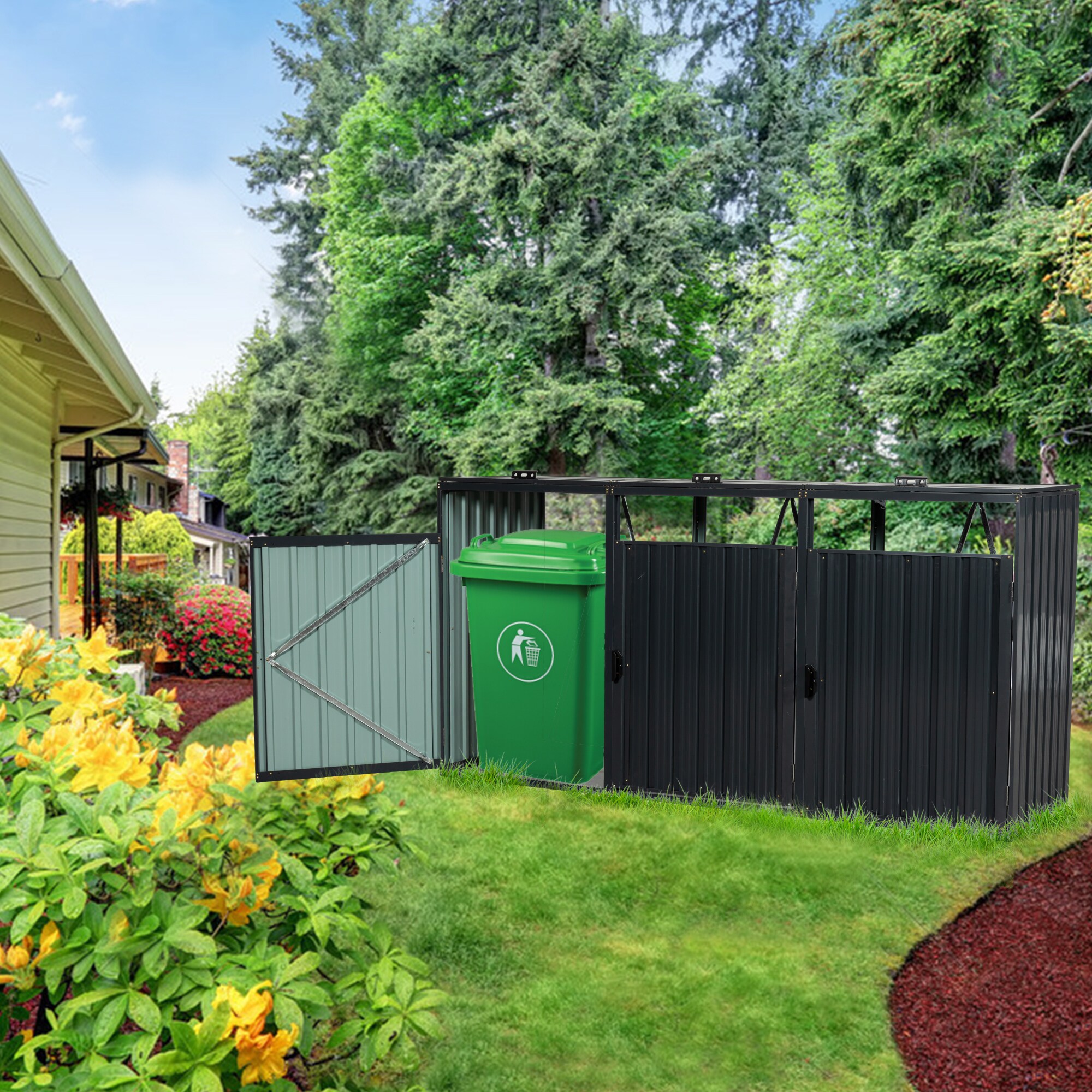 Mondawe MD-WWC20221 Metal-Storage-Buildings-Sheds - View #5
