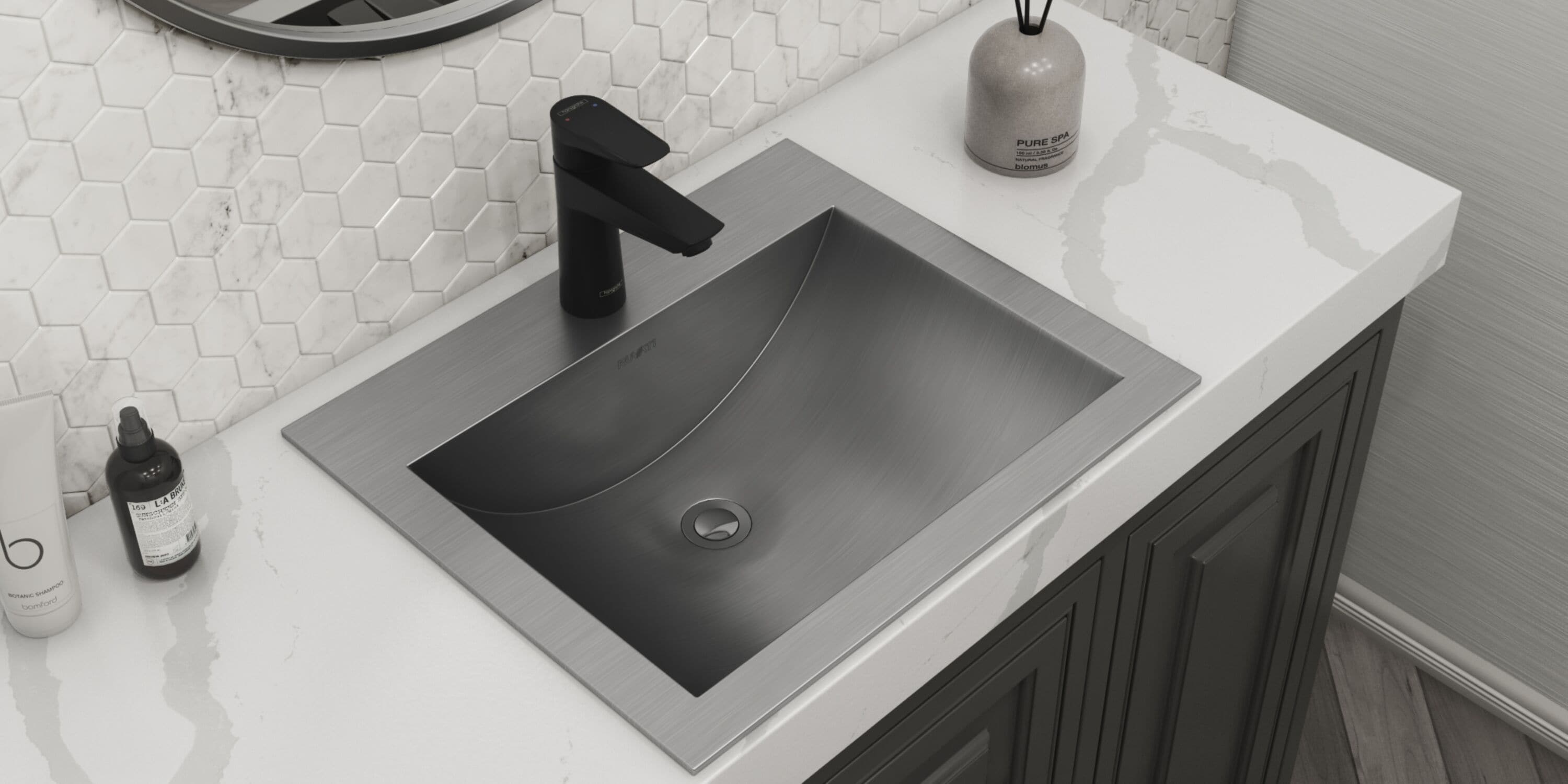 Ruvati RVH5110ST Bath-Sink - View #9