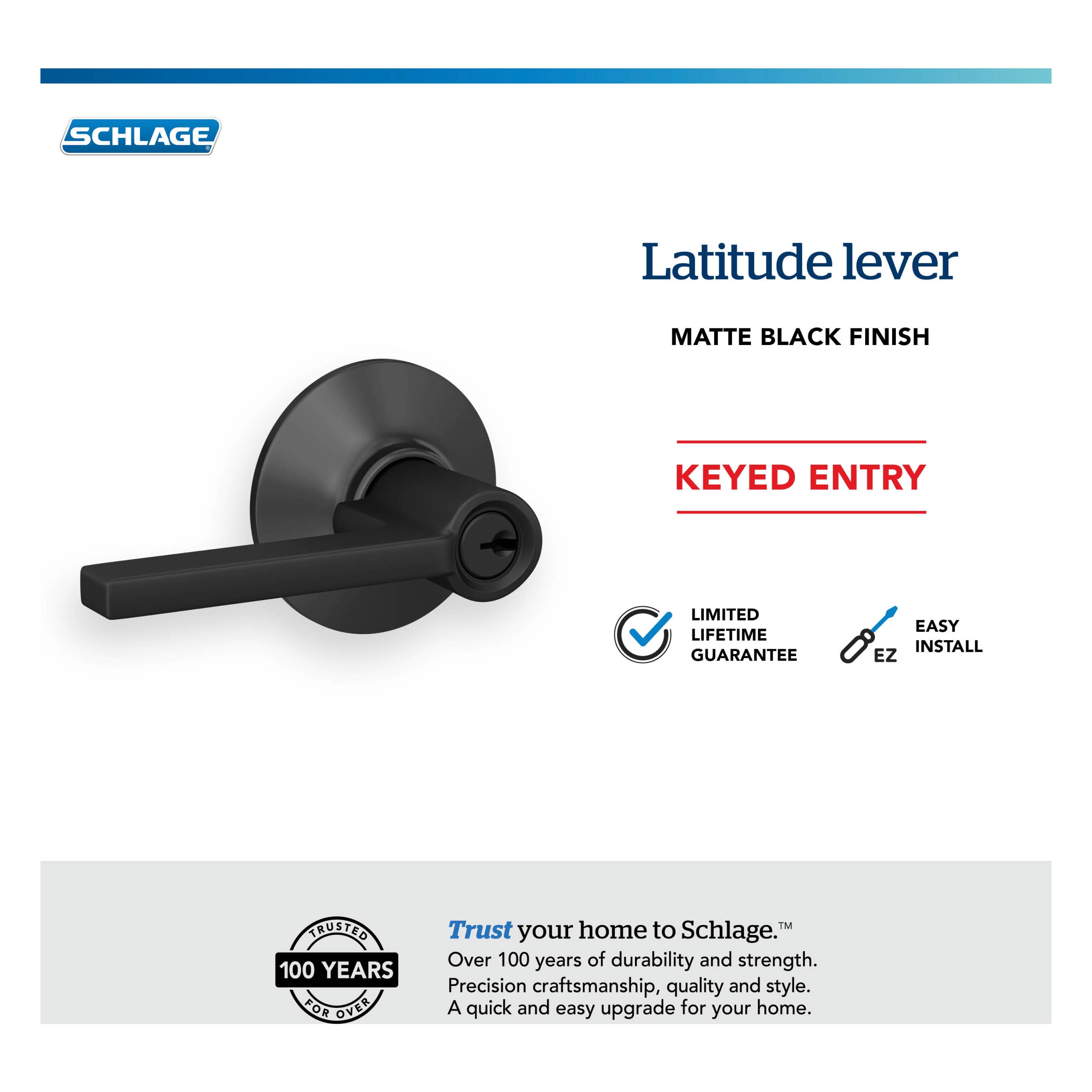 Schlage F51 V LAT 622 Door-Handles - View #6