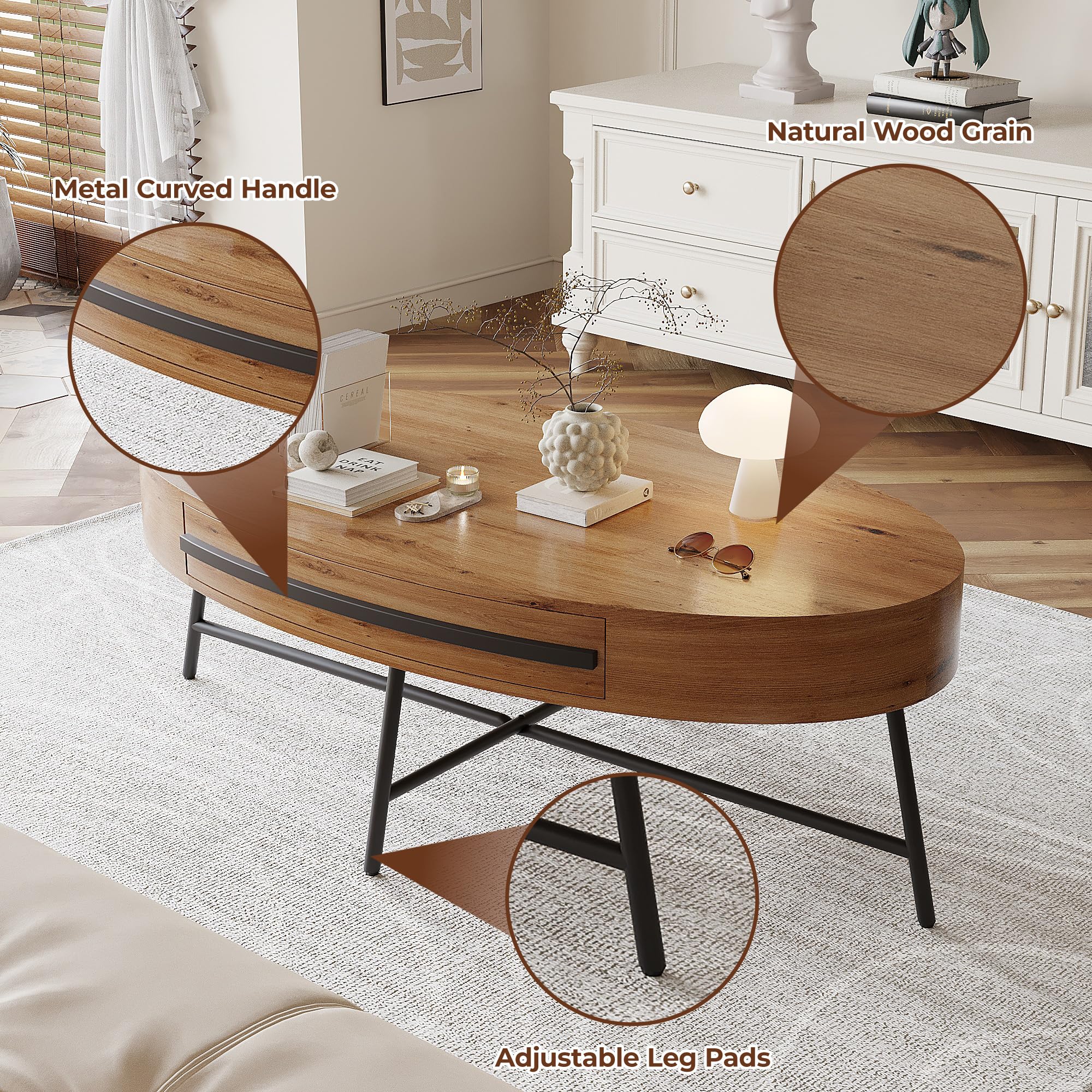 IdealHouse CEI-MUWF-2QXGBS2IV7 Coffee-Tables - View #4