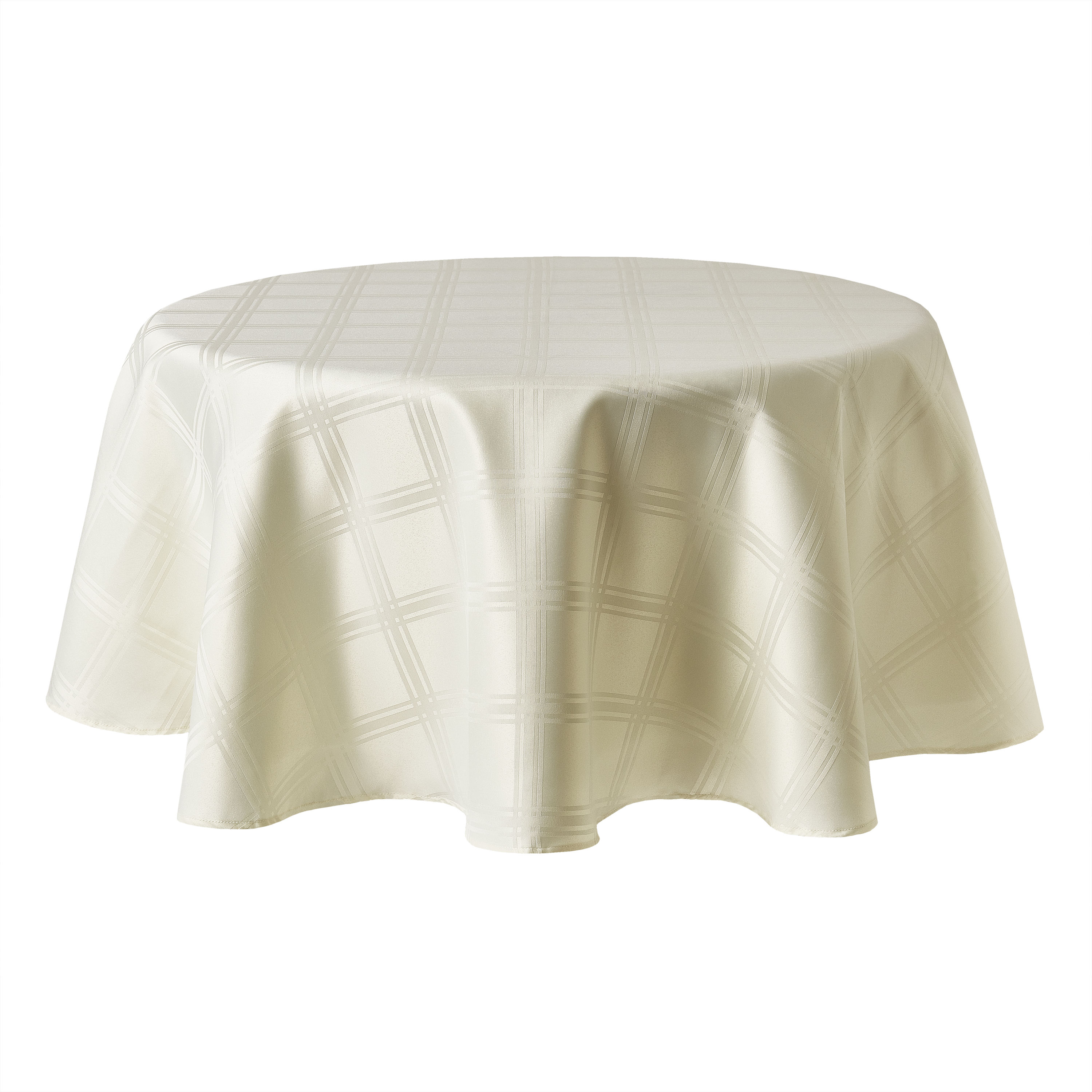 Town & Country Living TC012665TDECF1 262 Creme Tablecloth